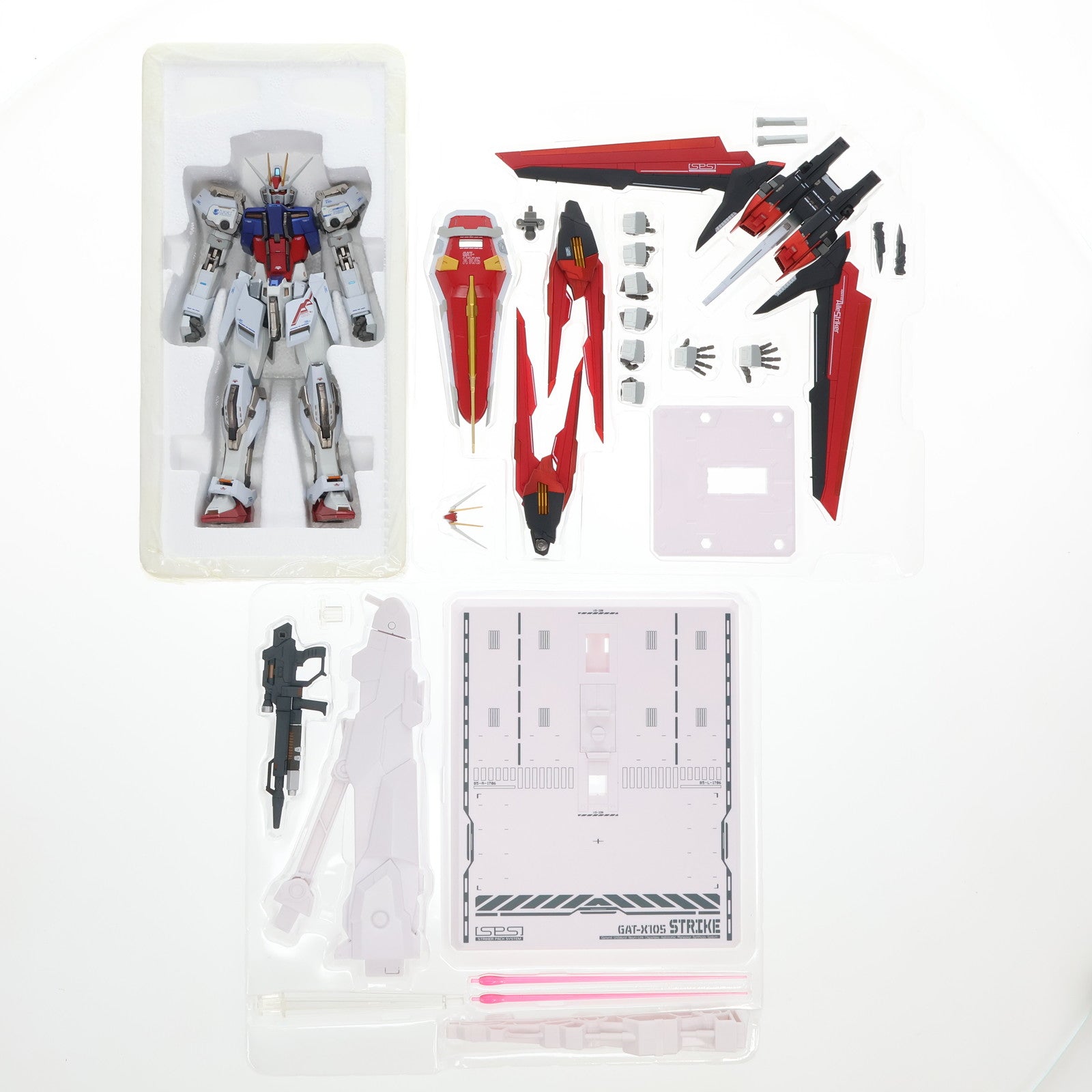 【中古即納】[FIG] METAL BUILD エールストライクガンダム 機動戦士ガンダムSEED(シード) 完成品 可動フィギュア バンダイスピリッツ(20180811)