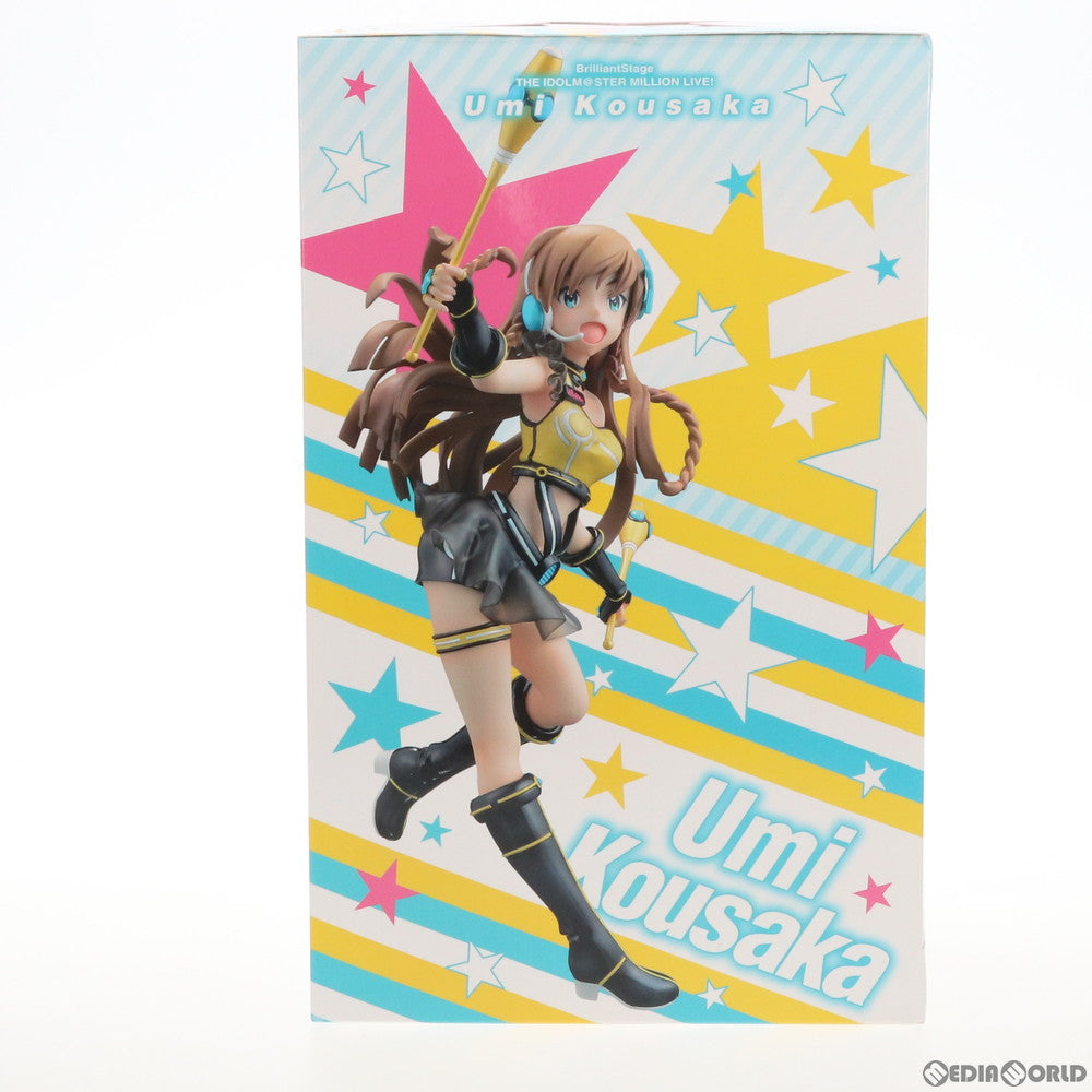 【中古即納】[FIG] ブリリアントステージ 高坂海美(こうさかうみ) アイドルマスター ミリオンライブ! 1/7 完成品 フィギュア メガハウス(20140329)