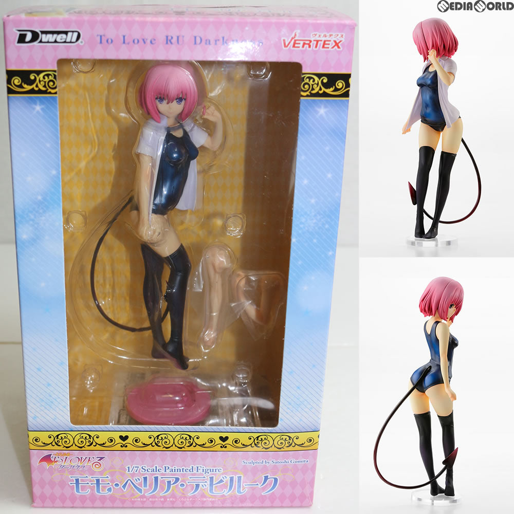 【中古即納】[FIG] モモ・ベリア・デビルーク To LOVEる -とらぶる- ダークネス 1/7 完成品 フィギュア ヴェルテクス(20140406)