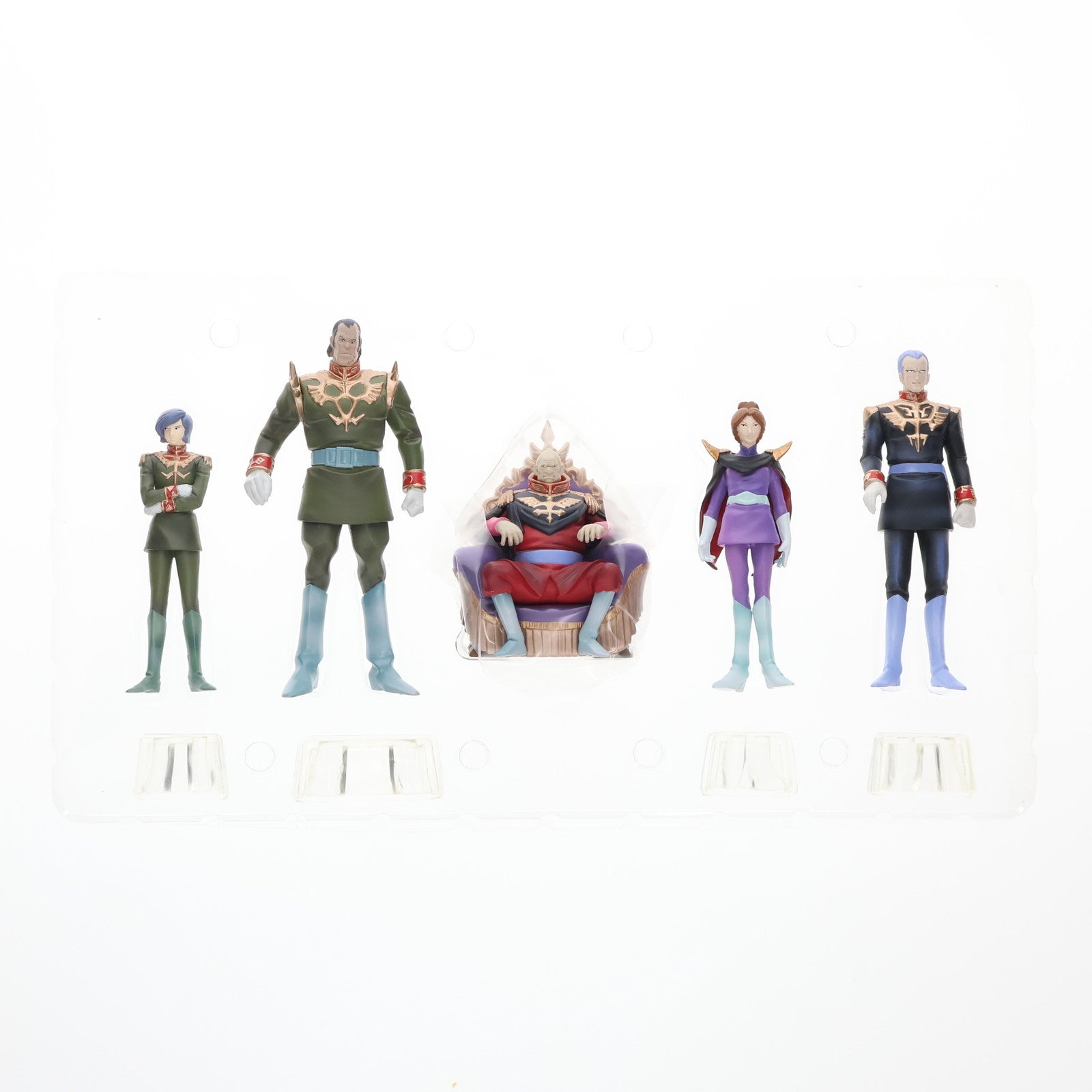 【中古即納】[FIG] ハロカプEX ザビ家の肖像セット 機動戦士ガンダム 完成品 フィギュア メガハウス(20090831)