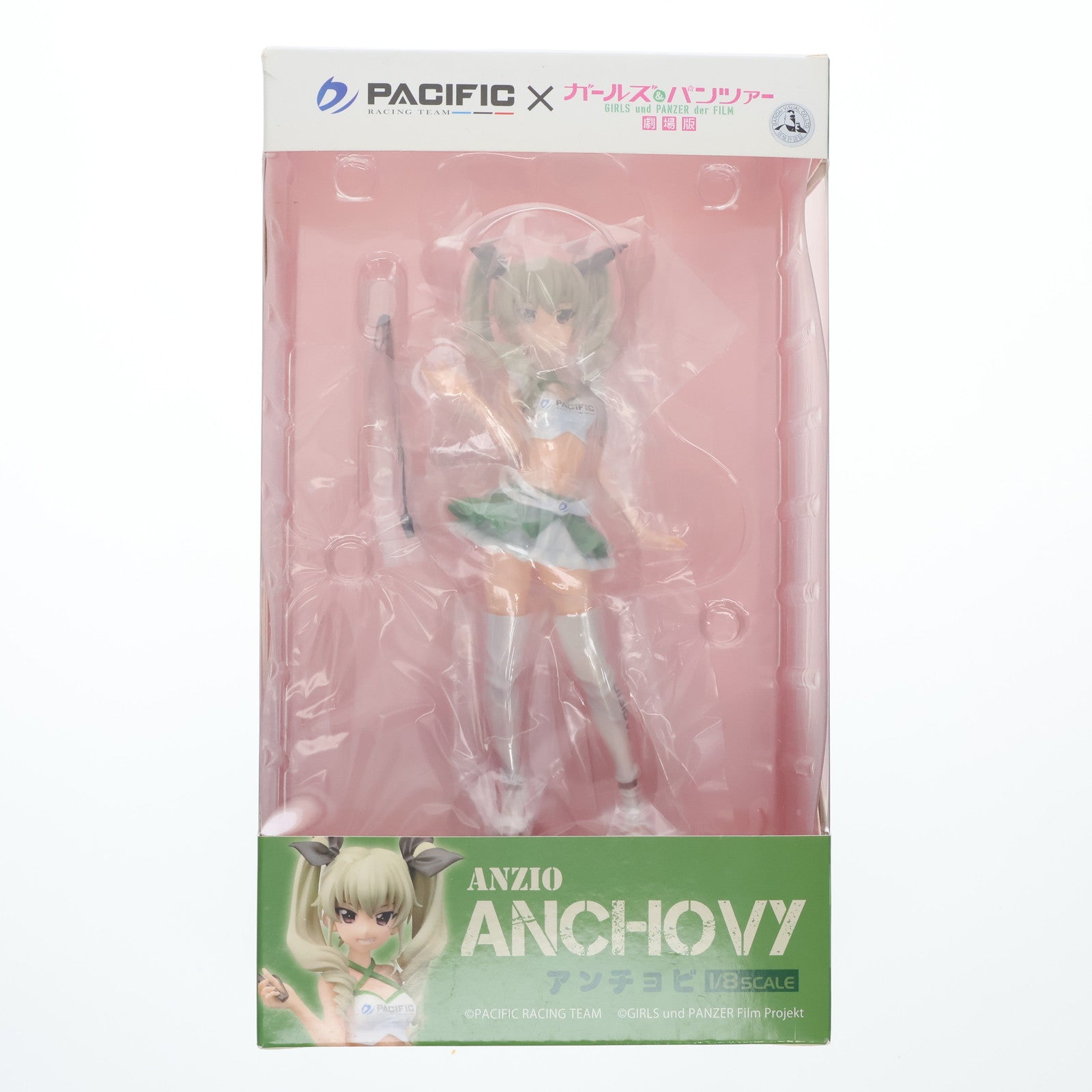 【中古即納】[FIG] ガールズ&パンツァー×PACIFIC アンチョビ 1/8 完成品 フィギュア PULCHRA(プルクラ)(20170430)