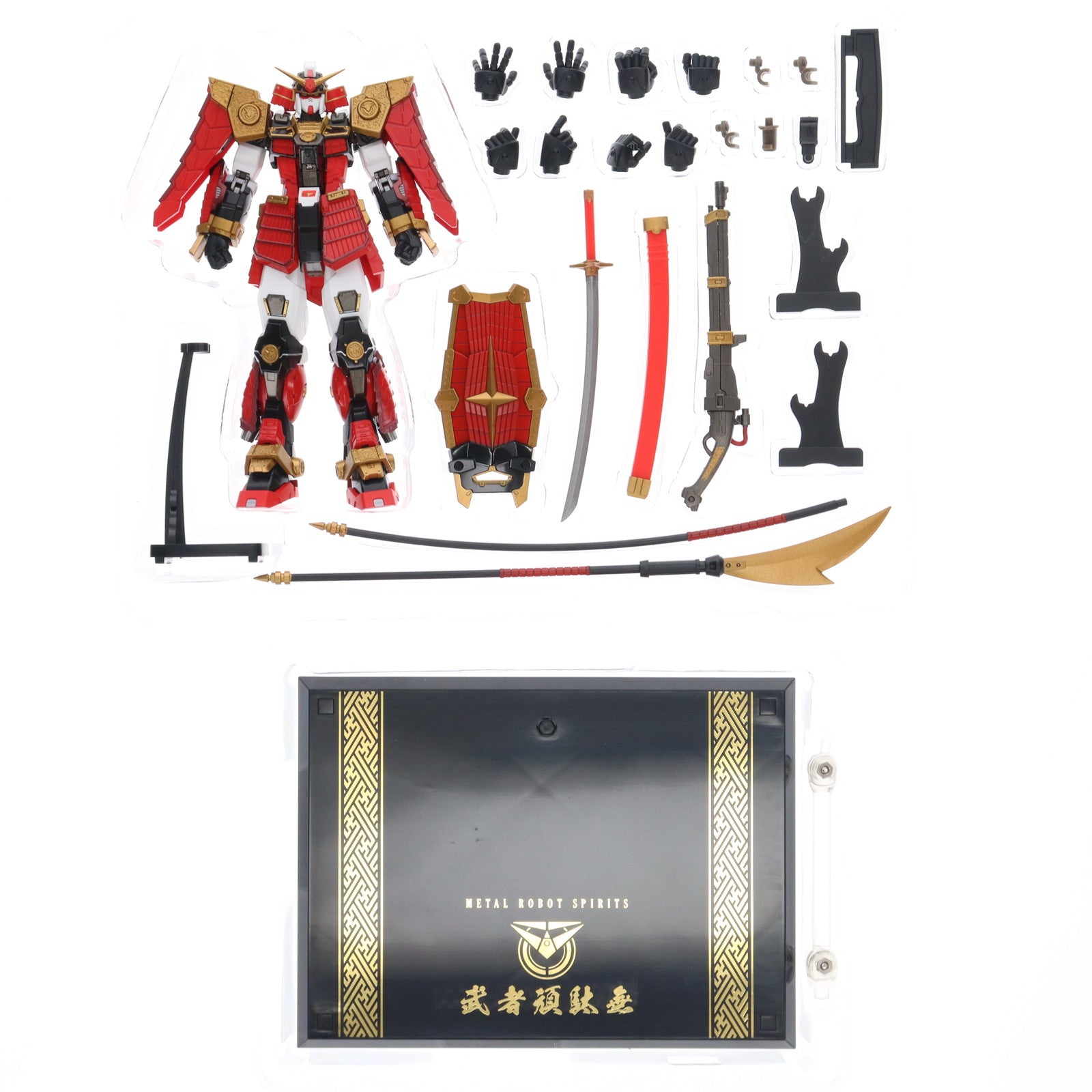 【中古即納】[FIG] 魂ウェブ商店限定 METAL ROBOT魂(SIDE MS) 武者頑駄無(ムシャガンダム) SD戦国伝 完成品 可動フィギュア バンダイ(20180622)