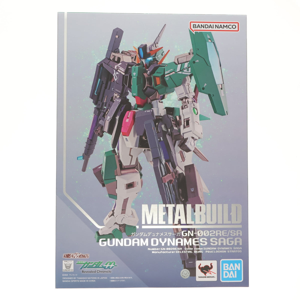 BANDAI - L BUILD ガンダムデュナメスサーガ 機動戦士ガンダム00(ダブルオー) Revealed Chronicle 完成品 可動フィギュア バンダイ METAL BUILD ガンダムデュナメスサーガ | 魂ウェブ
