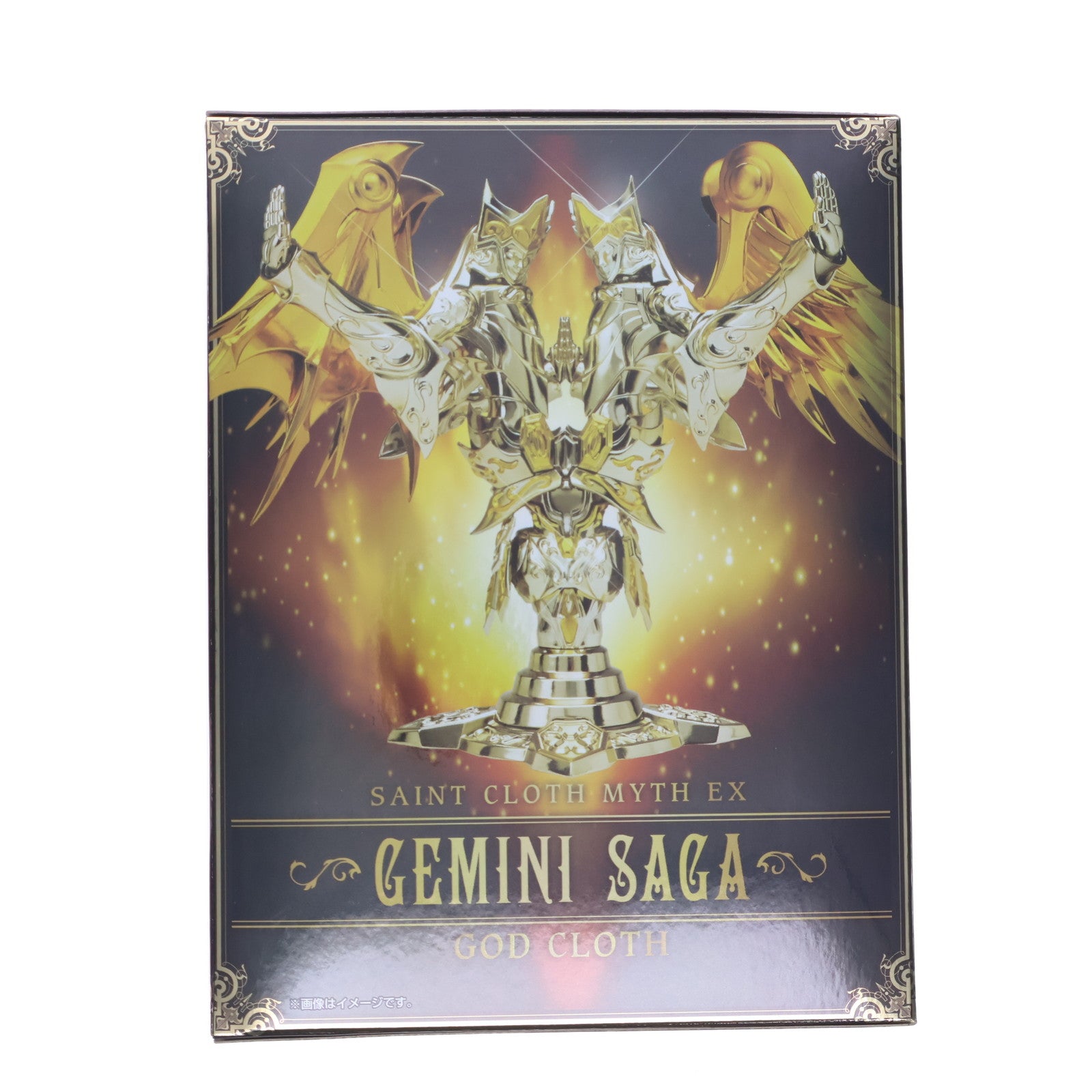 【中古即納】[FIG] 初期不良未対応(シンボルマーク蟹座) 聖闘士聖衣神話EX ジェミニサガ(神聖衣) 聖闘士星矢 黄金魂 -soul of gold- 完成品 可動フィギュア バンダイ(20170520)