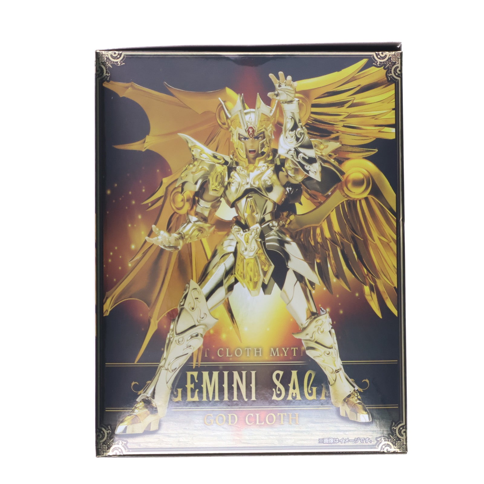 【中古即納】[FIG] 初期不良未対応(シンボルマーク蟹座) 聖闘士聖衣神話EX ジェミニサガ(神聖衣) 聖闘士星矢 黄金魂 -soul of gold- 完成品 可動フィギュア バンダイ(20170520)