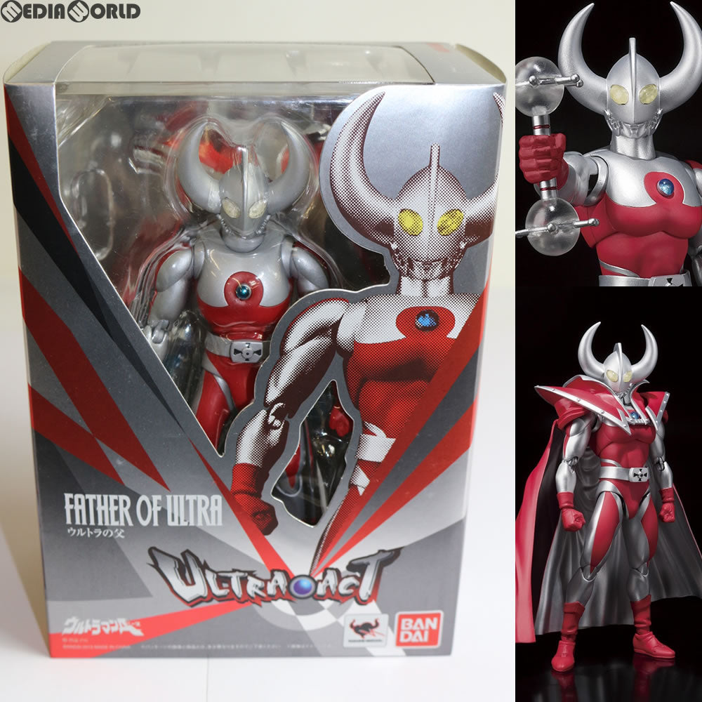 【中古即納】[FIG] ULTRA-ACT(ウルトラアクト) ウルトラの父 ウルトラマンA 完成品 可動フィギュア バンダイ(20130525)