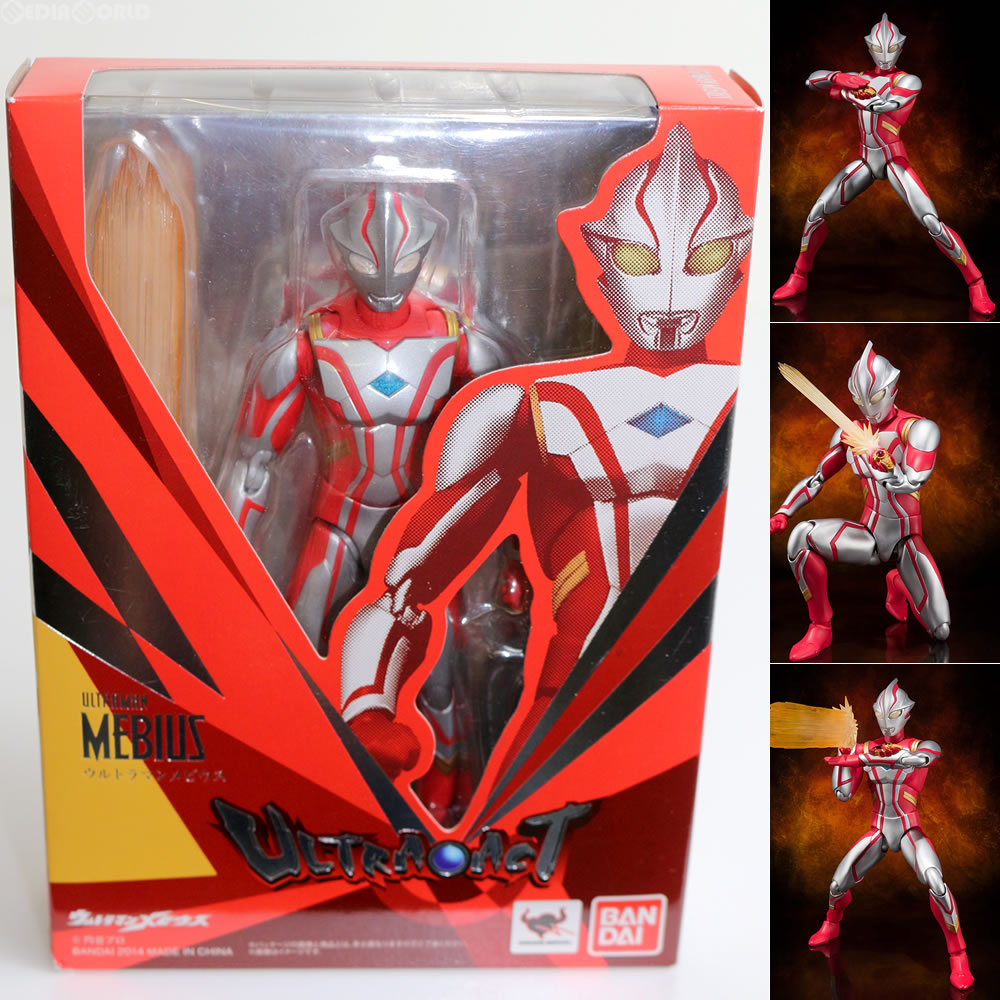 【中古即納】[FIG] ULTRA-ACT(ウルトラアクト) ウルトラマンメビウス 完成品 可動フィギュア バンダイ(20141025)