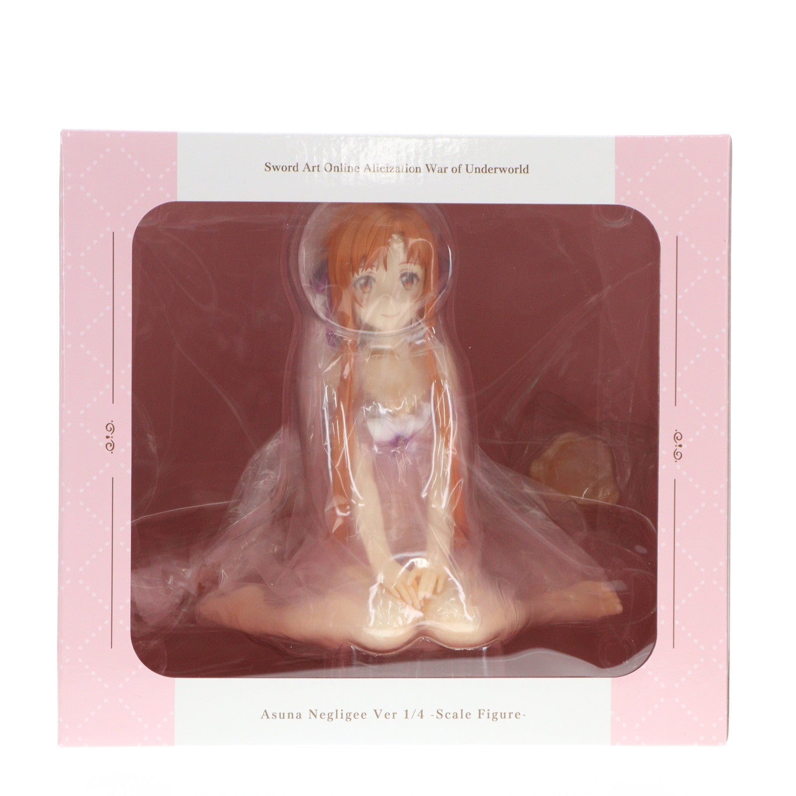 【中古即納】[FIG] 特典付属 SHIBUYA SCRAMBLE FIGURE アスナ ネグリジェVer. ソードアート・オンライン 1/4 完成品 フィギュア アベマショッピング&eStream Store限定 eStream/アルファサテライト(20210831)