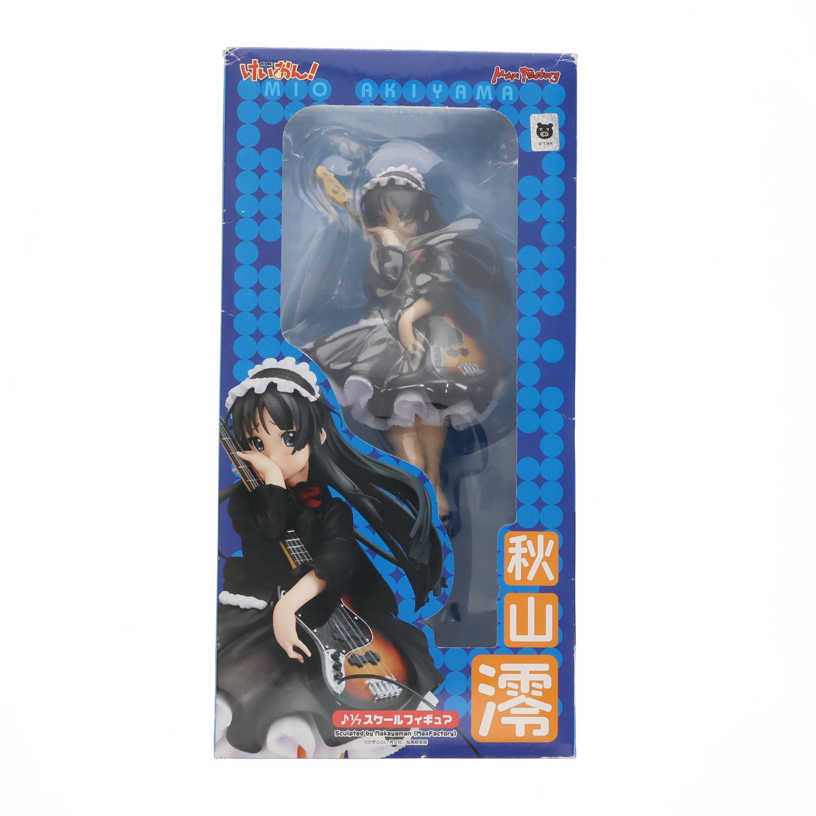 【中古即納】[FIG] 秋山澪(あきやまみお) けいおん! 1/7 完成品 フィギュア マックスファクトリー(20110126)