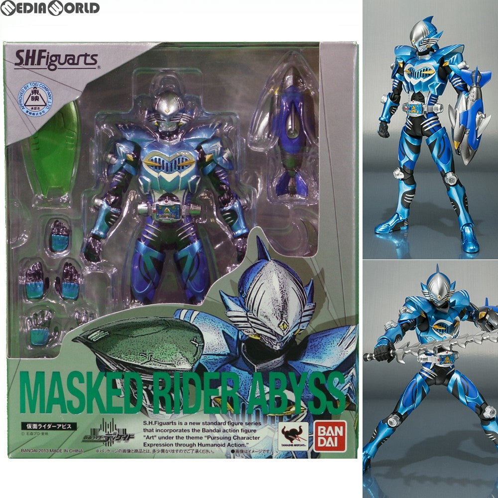 【中古即納】[FIG] S.H.Figuarts(フィギュアーツ) 仮面ライダーアビス 仮面ライダーディケイド 完成品 可動フィギュア バンダイ(20130928)