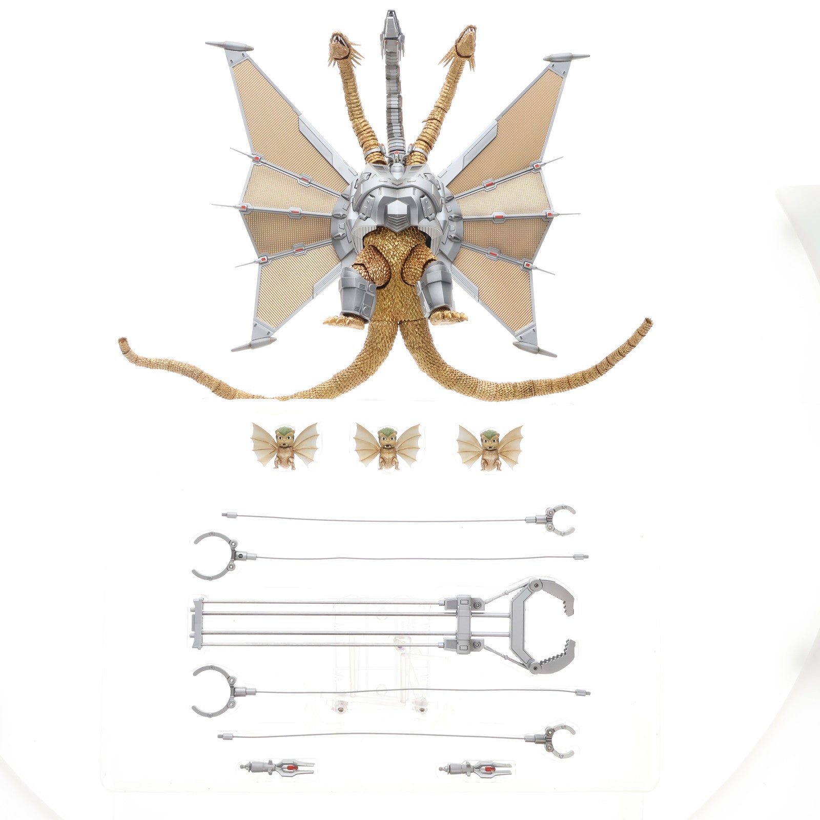 【中古即納】[FIG] 魂ウェブ商店限定 S.H.MonsterArts(モンスターアーツ) メカキングギドラ ゴジラvsキングギドラ 完成品 可動フィギュア バンダイ(20150228)