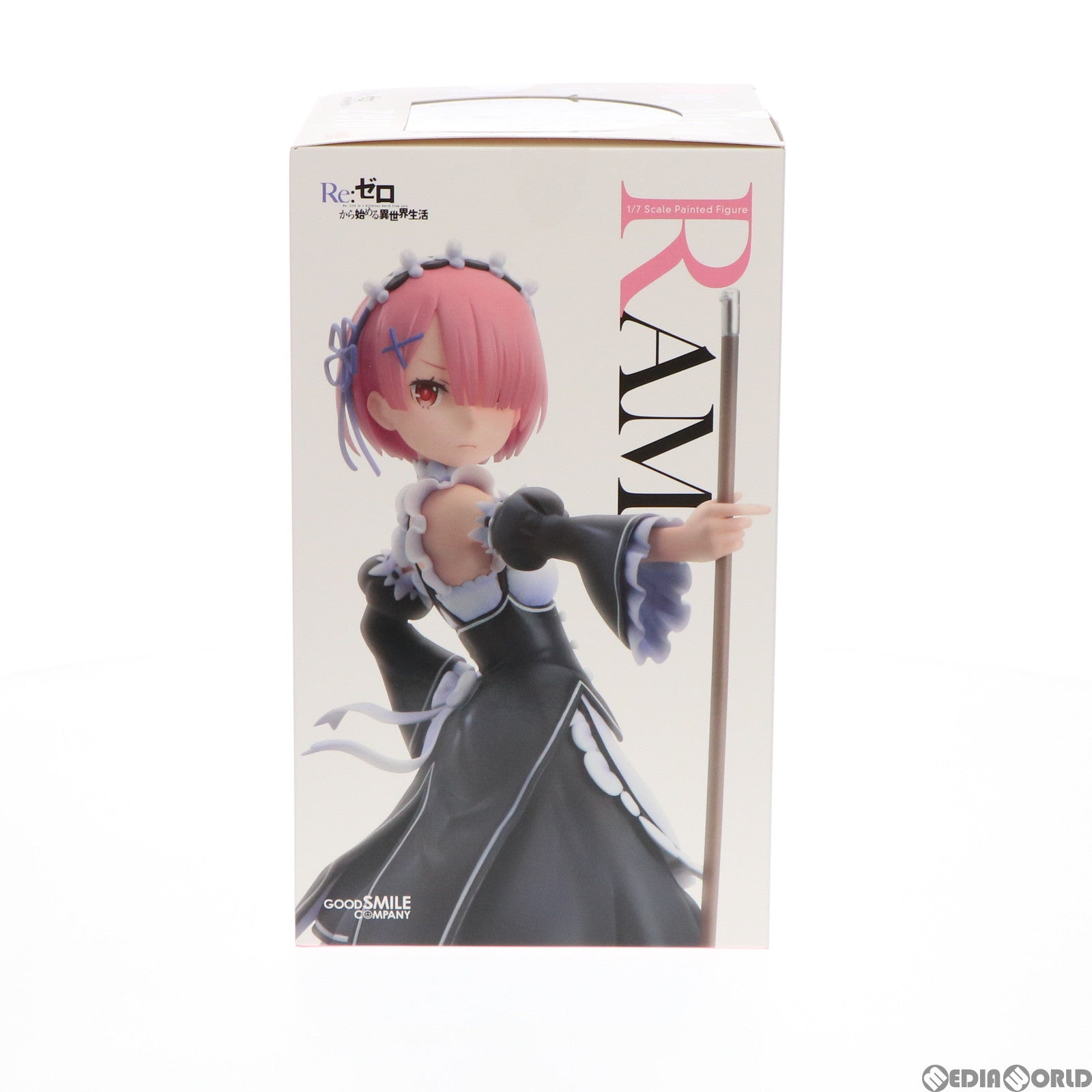 【中古即納】[FIG] (再販) GOODSMILE ONLINE SHOP限定 ラム Re:ゼロから始める異世界生活 1/7 完成品 フィギュア グッドスマイルカンパニー(20180628)