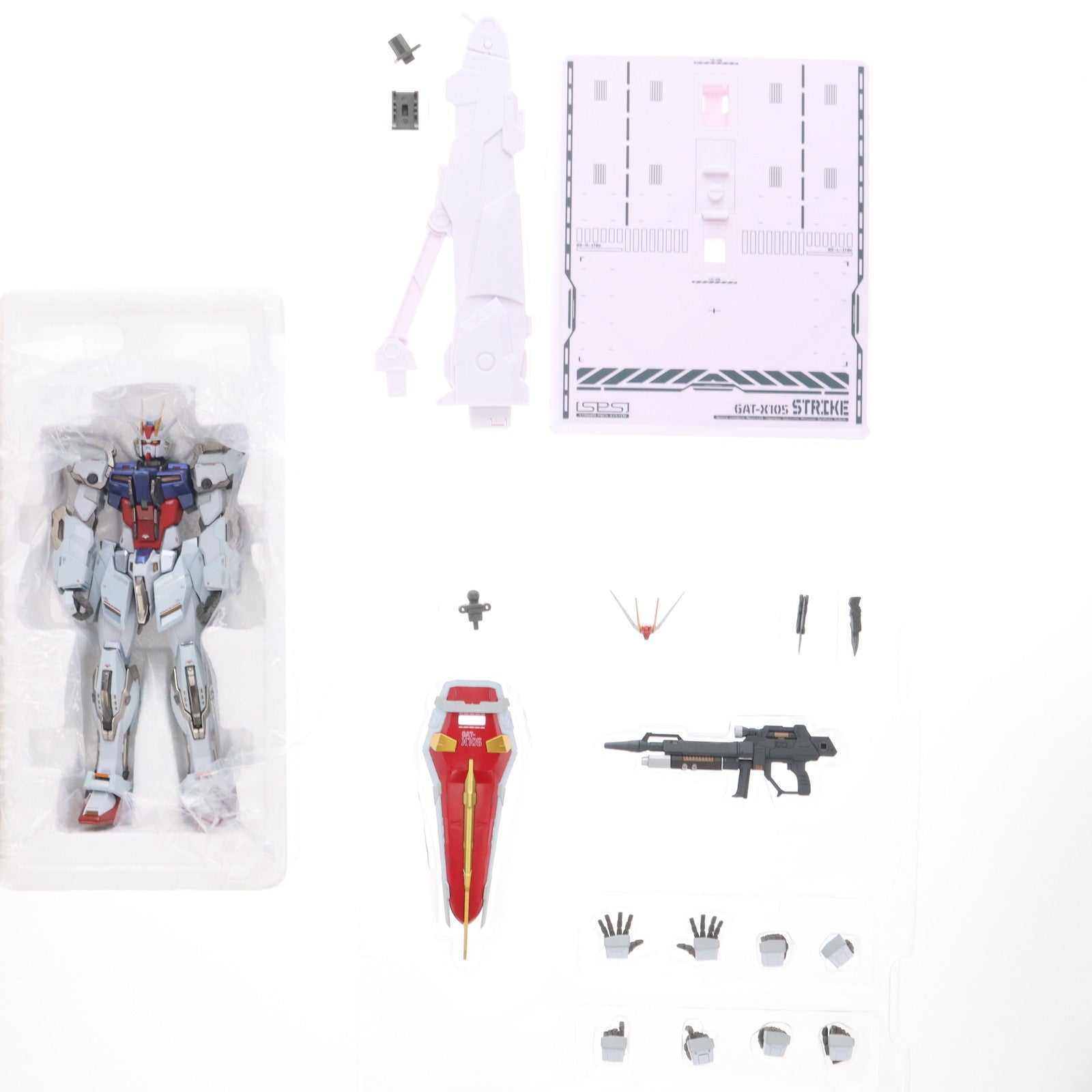 【中古即納】[FIG] 魂ストア限定 METAL BUILD ストライクガンダム -ヘリオポリス ロールアウト Ver.- 機動戦士ガンダムSEED(シード) 完成品 可動フィギュア バンダイスピリッツ(20220728)