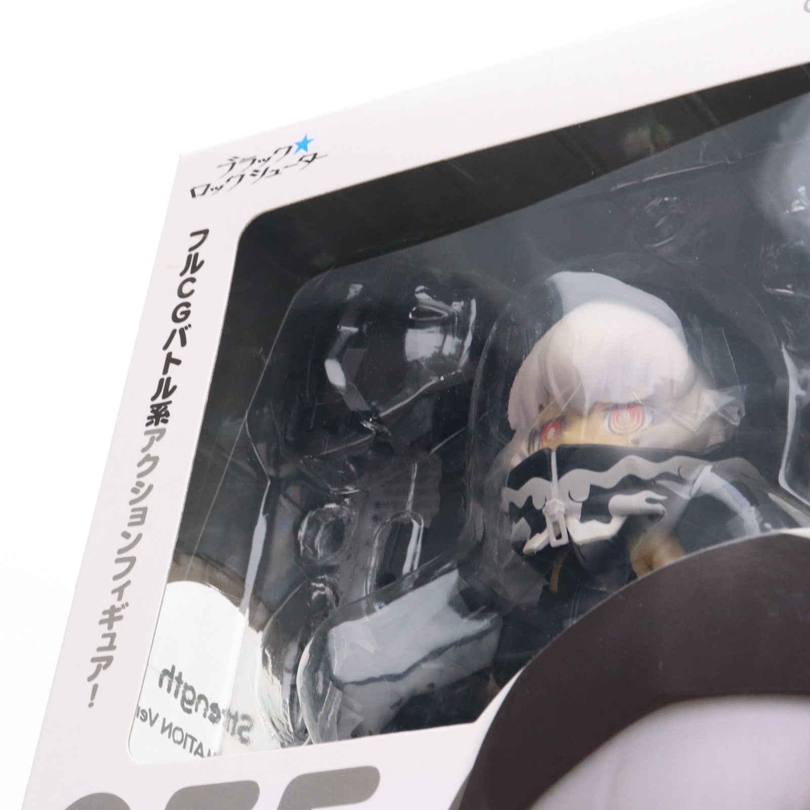 【中古即納】[FIG] ねんどろいど 355 ストレングス TV ANIMATION Ver. ブラック★ロックシューター 完成品 可動フィギュア グッドスマイルカンパニー(20131219)