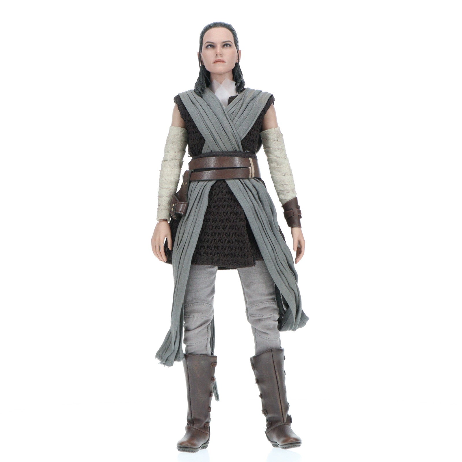 【中古即納】[FIG] ムービー・マスターピース レイ(ジェダイ・トレーニング版) STAR WARS(スター・ウォーズ)/最後のジェダイ 1/6 完成品 可動フィギュア(MM#446) ホットトイズ(20180726)