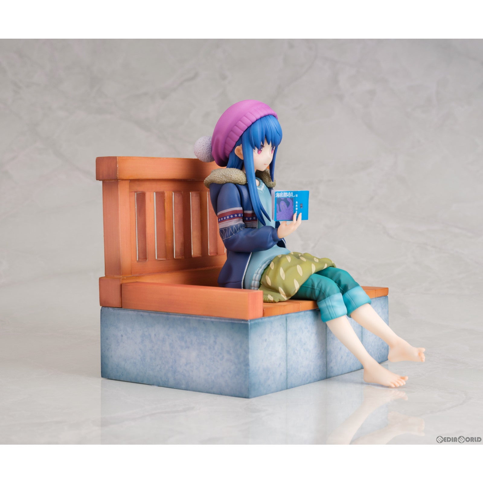【中古即納】[FIG] 志摩リン(しまりん) 足湯ver. ゆるキャン△ 1/7 完成品 フィギュア(AMIF-YC-001) あみあみ(20230309)