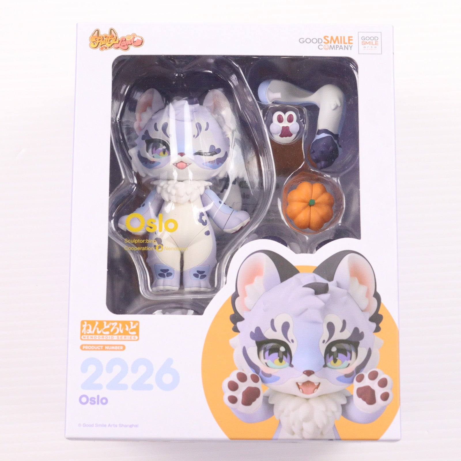 【中古即納】[FIG] GOODSMILE ONLINE SHOP限定特典付属 ねんどろいど 2226 Oslo(オスロ) FLUFFY LAND 完成品 可動フィギュア グッドスマイルアーツ上海/グッドスマイルカンパニー(20240601)