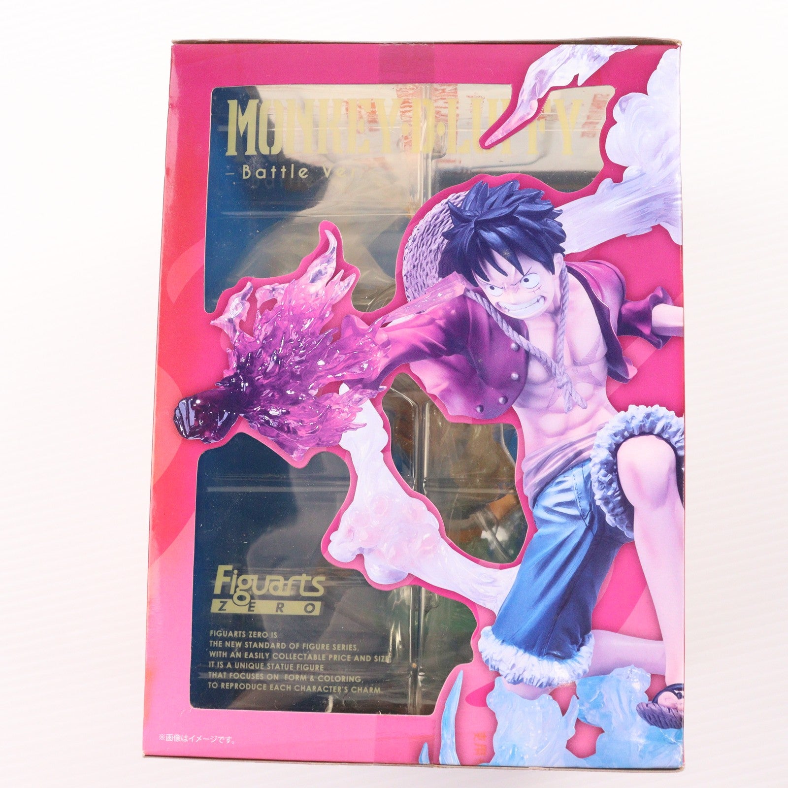 【中古即納】[FIG] (再販) フィギュアーツZERO モンキー・D・ルフィ -Battle Ver. ゴムゴムの火拳銃- ONE PIECE(ワンピース) 完成品 フィギュア バンダイ(20140412)