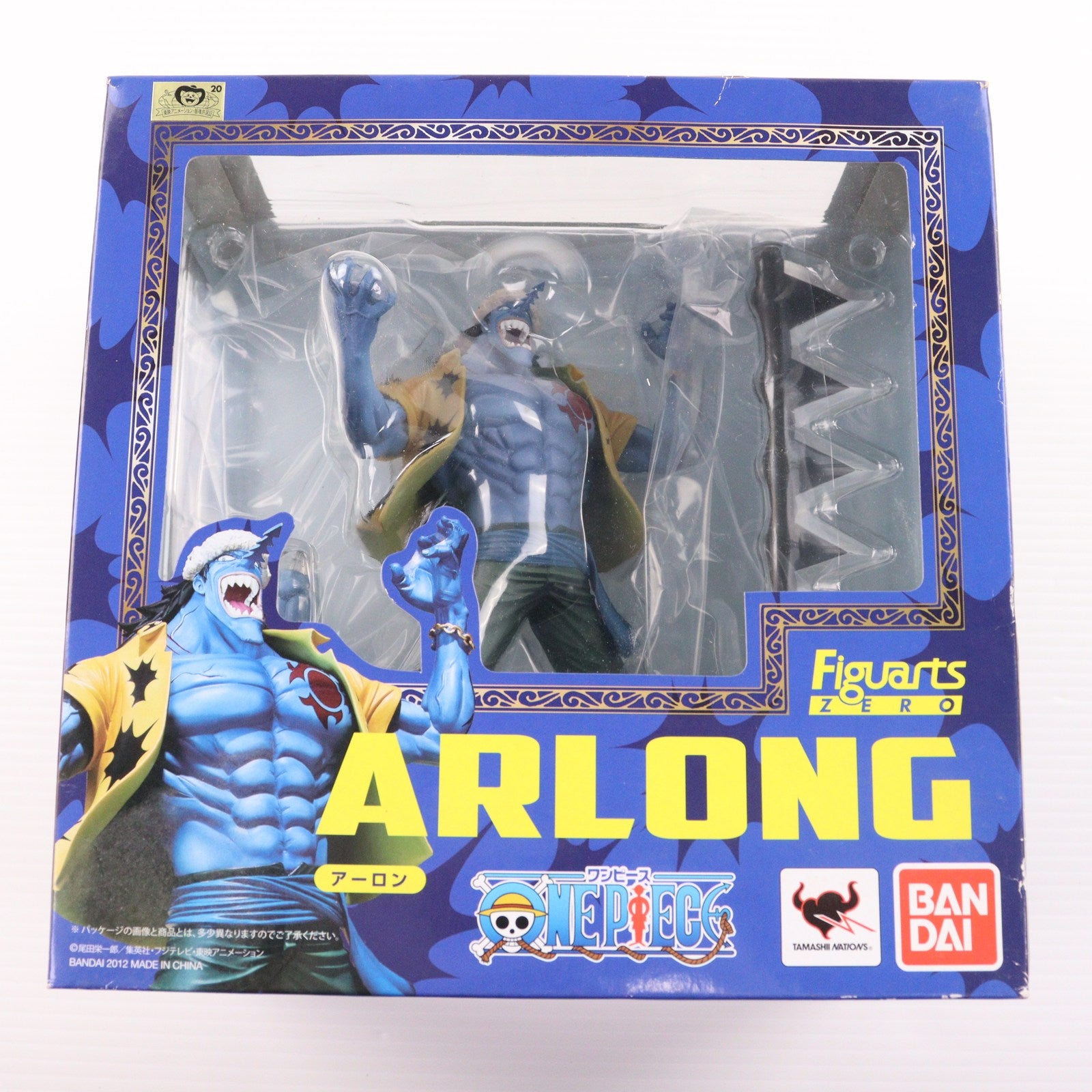 【中古即納】[FIG] フィギュアーツZERO アーロン ONE PIECE(ワンピース) 完成品フィギュア バンダイ(20120714)