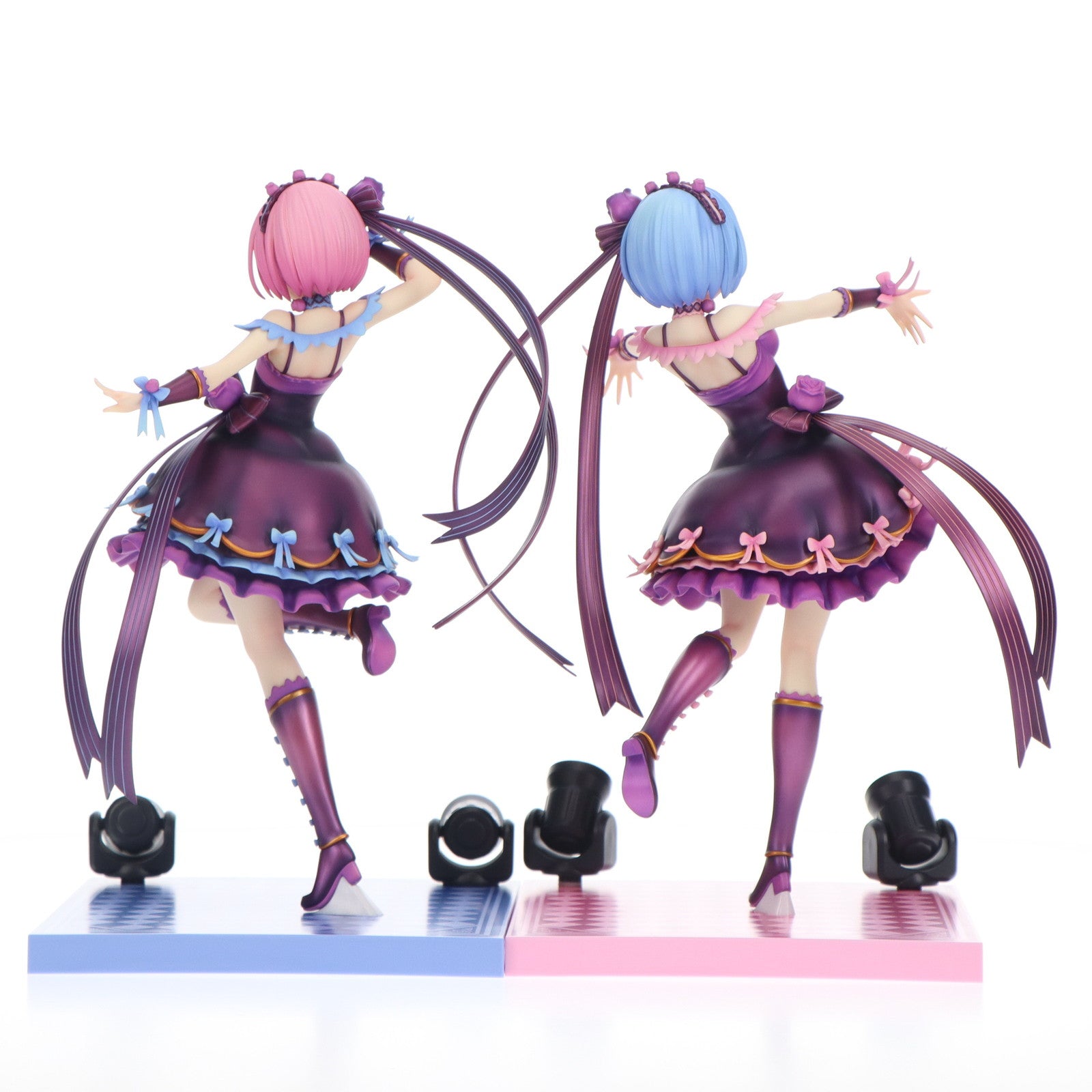 【中古即納】[FIG] KDcolle ラム&レム 生誕祭2021Ver. お祝いセット Re:ゼロから始める異世界生活 1/7 完成品 フィギュア KADOKAWA(カドカワ)(20230430)
