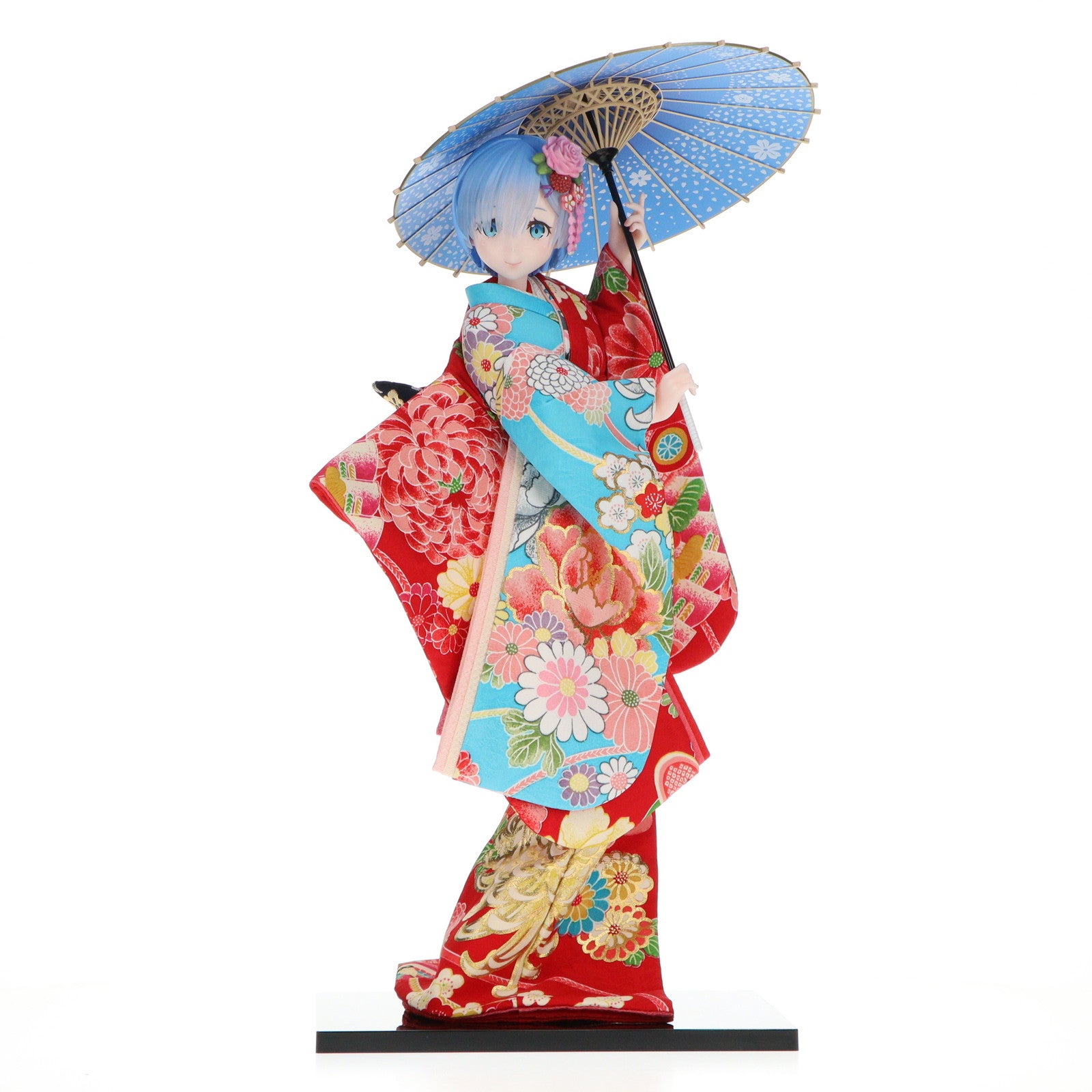 【中古即納】[FIG] F:NEX限定 レム -日本人形- 吉徳×F:NEX Re:ゼロから始める異世界生活 1/4 完成品 フィギュア(AMU-FNX193) フリュー(20210228)