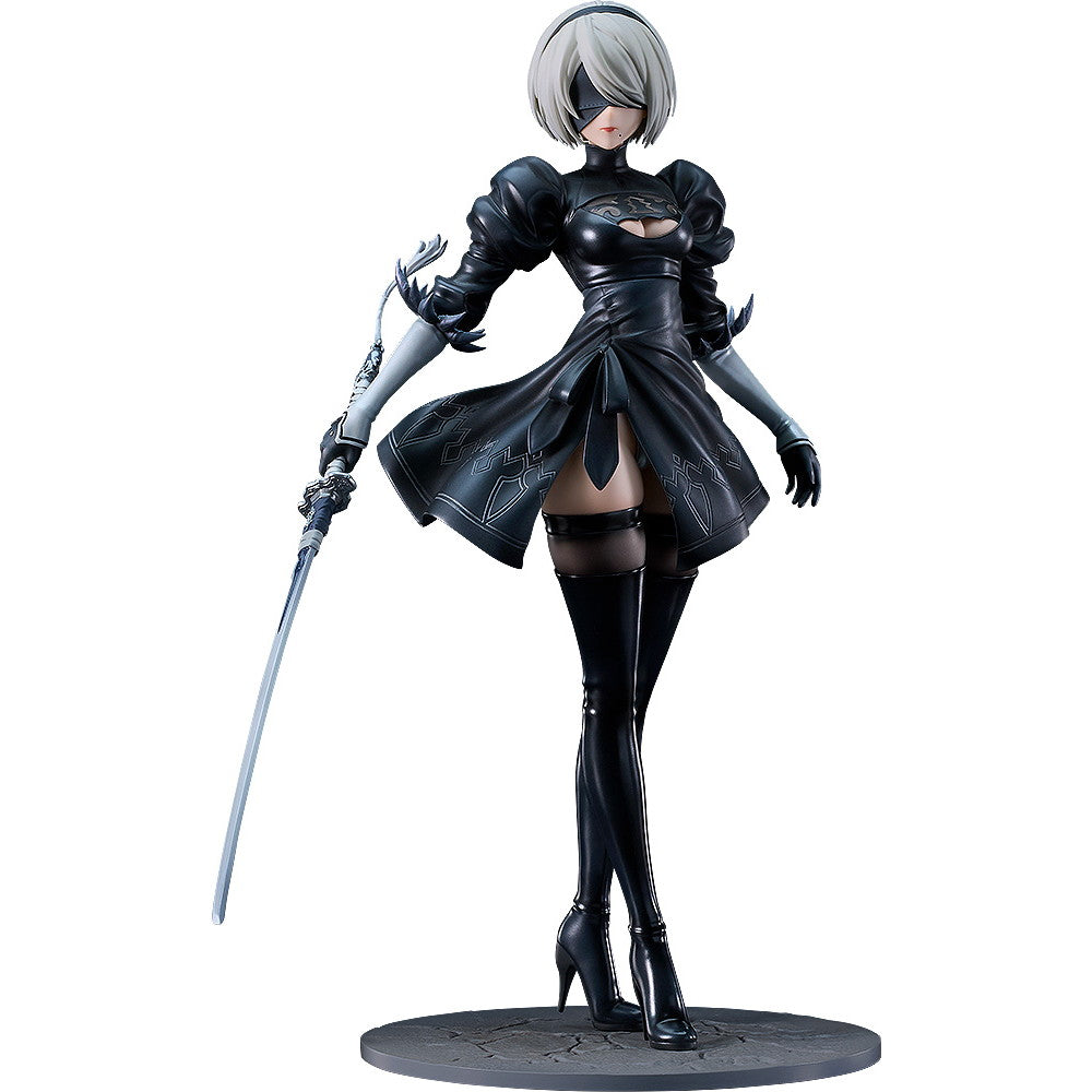 【中古即納】[FIG] 2B(ヨルハ二号B型) NieR:Automata(ニーア オートマタ) Ver1.1a 1/7 完成品 フィギュア グッドスマイルカンパニー(20250629)