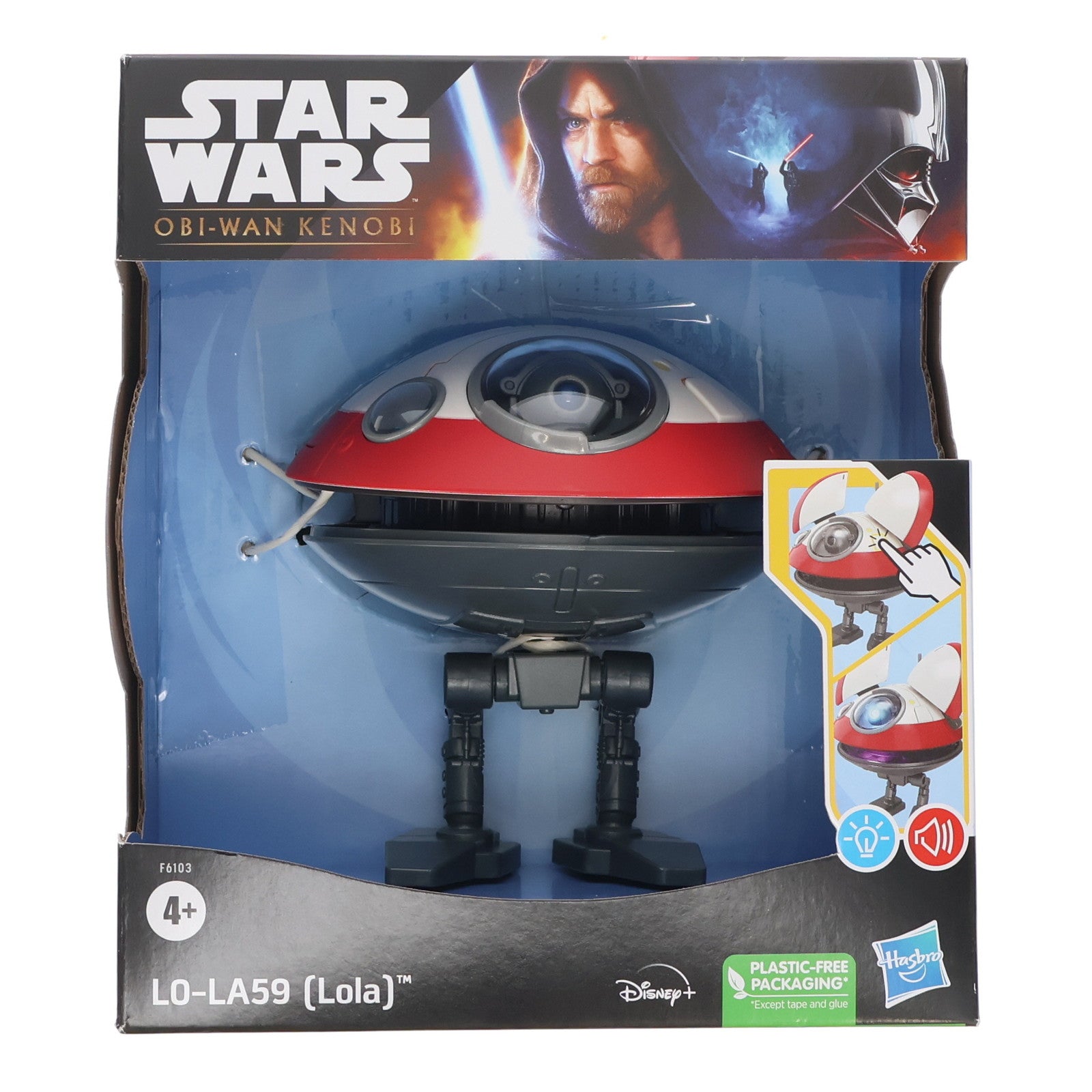 【中古即納】[FIG] L0-LA59(ローラ) インタラクティブ エレクトロニック STAR WARS(スター・ウォーズ) オビ=ワン・ケノービ 完成品 可動フィギュア(F6103) ハズブロ(20221231)