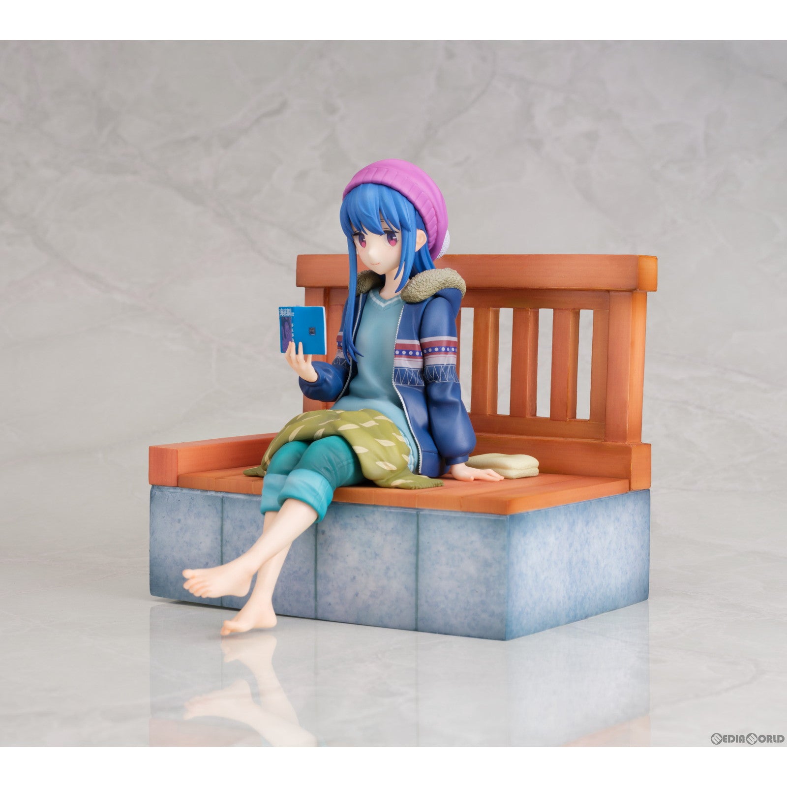 【中古即納】[FIG] 志摩リン(しまりん) 足湯ver. ゆるキャン△ 1/7 完成品 フィギュア(AMIF-YC-001) あみあみ(20230309)