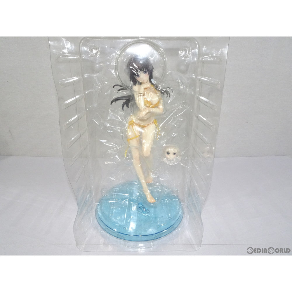 【中古即納】[FIG] 篁唯依(たかむらゆい) 恥じらいの浜辺 マブラヴ オルタネイティヴ トータル・イクリプス 1/7 フィギュア ホビージャパン誌上通販&オンラインショップ限定 ホビージャパン(20130731)