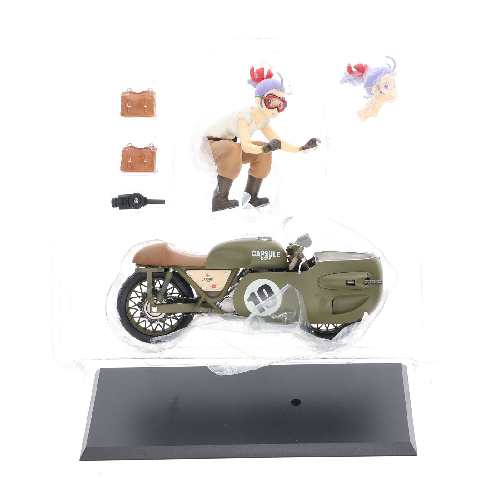 MegaHouse - 【中古】メガハウス DESKTOP REAL McCOY 03 ブルマ ドラゴンボールZ【腕に変色あり】[10][240010442538] MEGAHOUSE DBZ DRAGON BALL DESKTOP REAL MCCOY 3.5 RED VERS