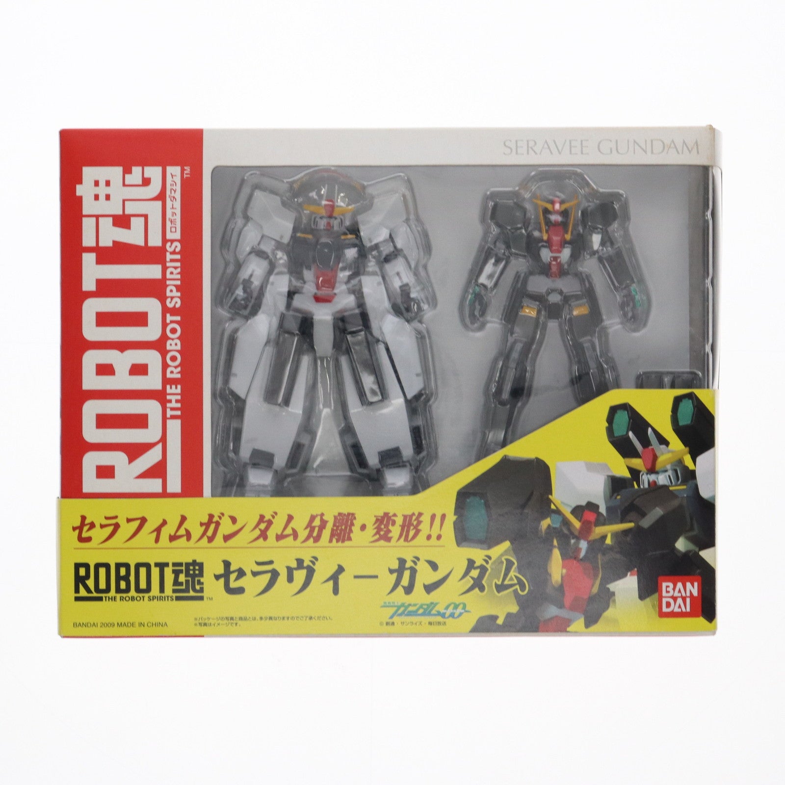 【中古即納】[FIG] ROBOT魂(SIDE MS) セラヴィーガンダム 機動戦士ガンダム00(ダブルオー) 完成品 可動フィギュア バンダイ(20090131)
