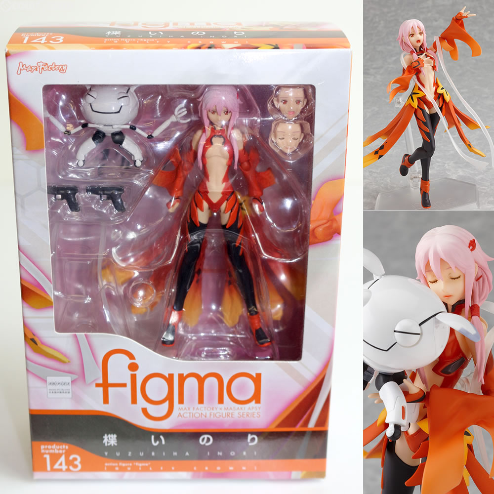 【中古即納】[FIG] figma(フィグマ) 143 楪いのり(ゆずりはいのり) ギルティクラウン 完成品 可動フィギュア マックスファクトリー(20120929)
