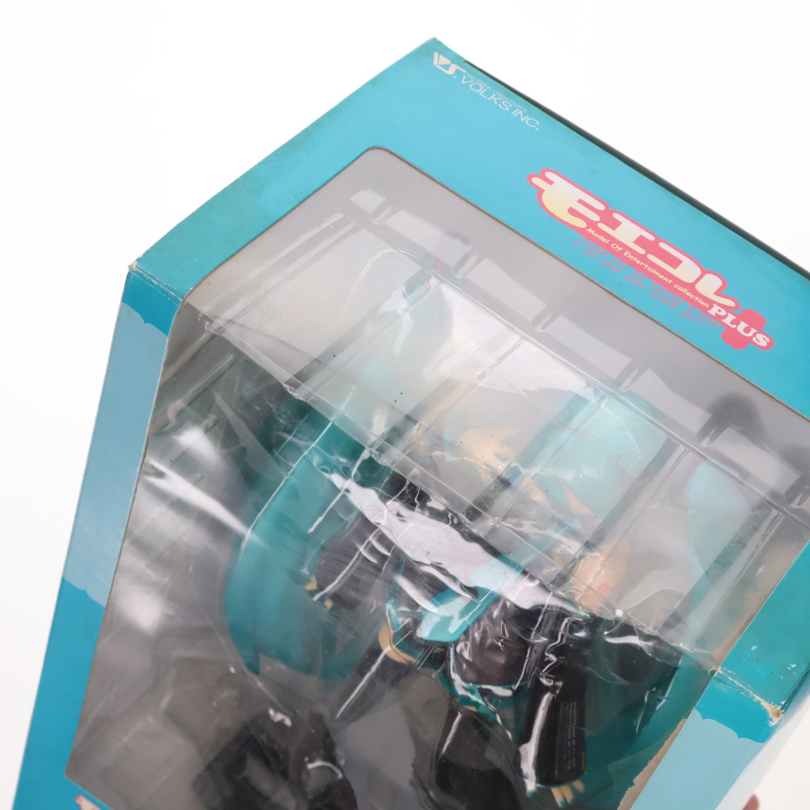 【中古即納】[FIG] モエコレPLUS No.03 初音ミク キャラクター・ボーカル・シリーズ01 初音ミク 1/6 完成品 フィギュア ボークスショップ&ホビー天国ウェブ限定 ボークス(20080930)