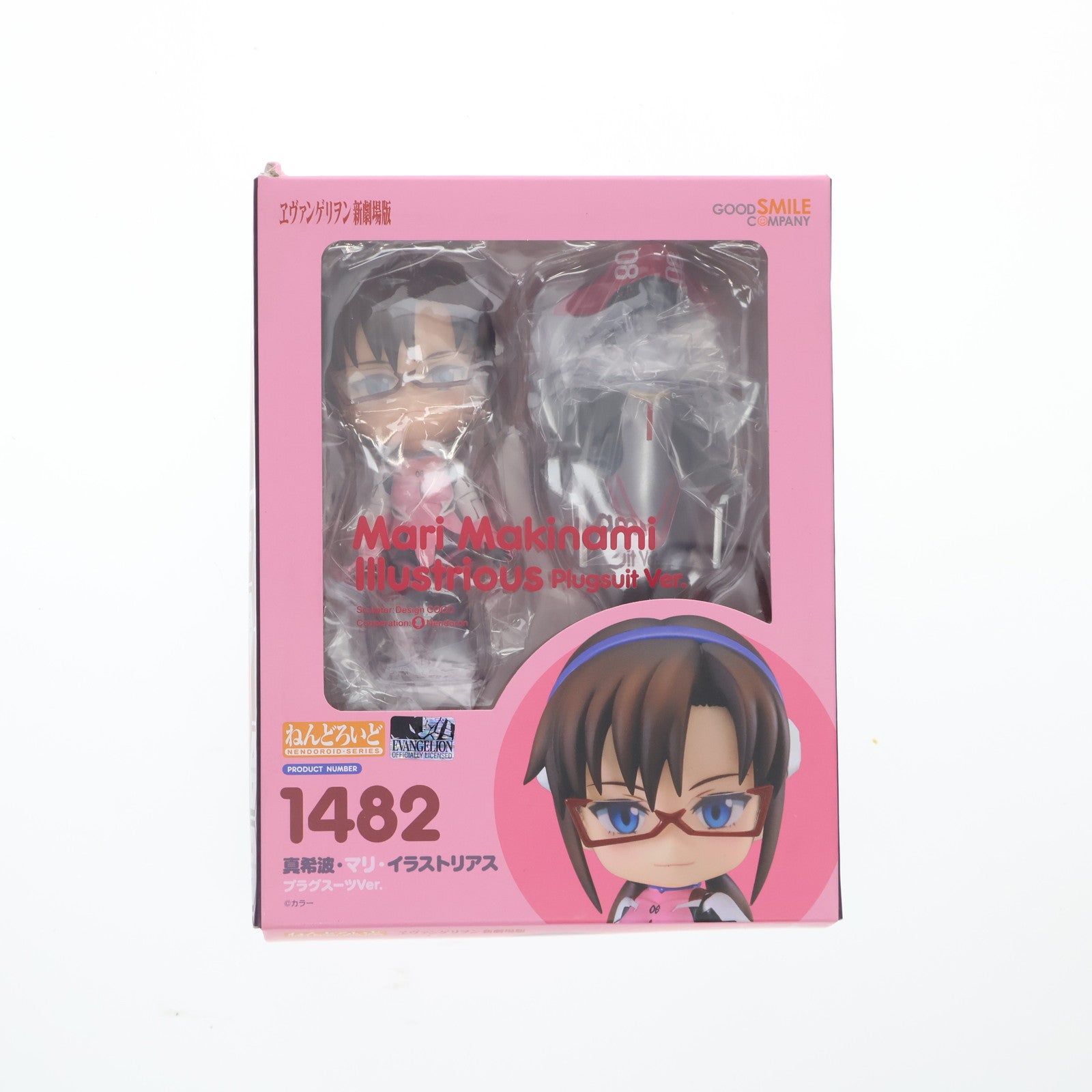 【中古即納】[FIG] (再販) ねんどろいど 1482 真希波・マリ・イラストリアス プラグスーツVer. ヱヴァンゲリヲン新劇場版 完成品 可動フィギュア グッドスマイルカンパニー(20240922)