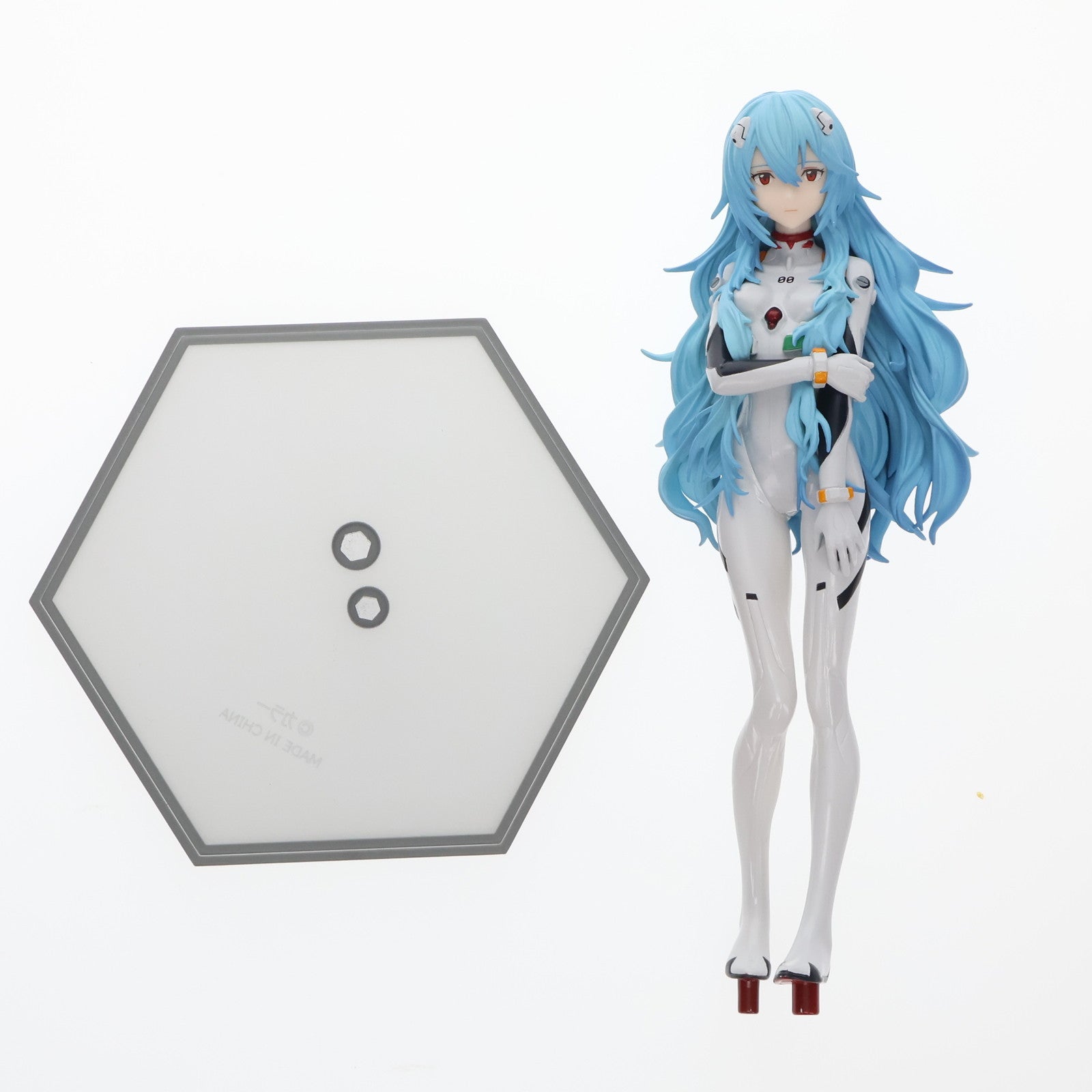 【中古即納】[FIG] POP UP PARADE(ポップアップパレード) 綾波レイ ロングヘアVer. XL size ヱヴァンゲリヲン新劇場版 完成品 フィギュア グッドスマイルカンパニー(20240125)