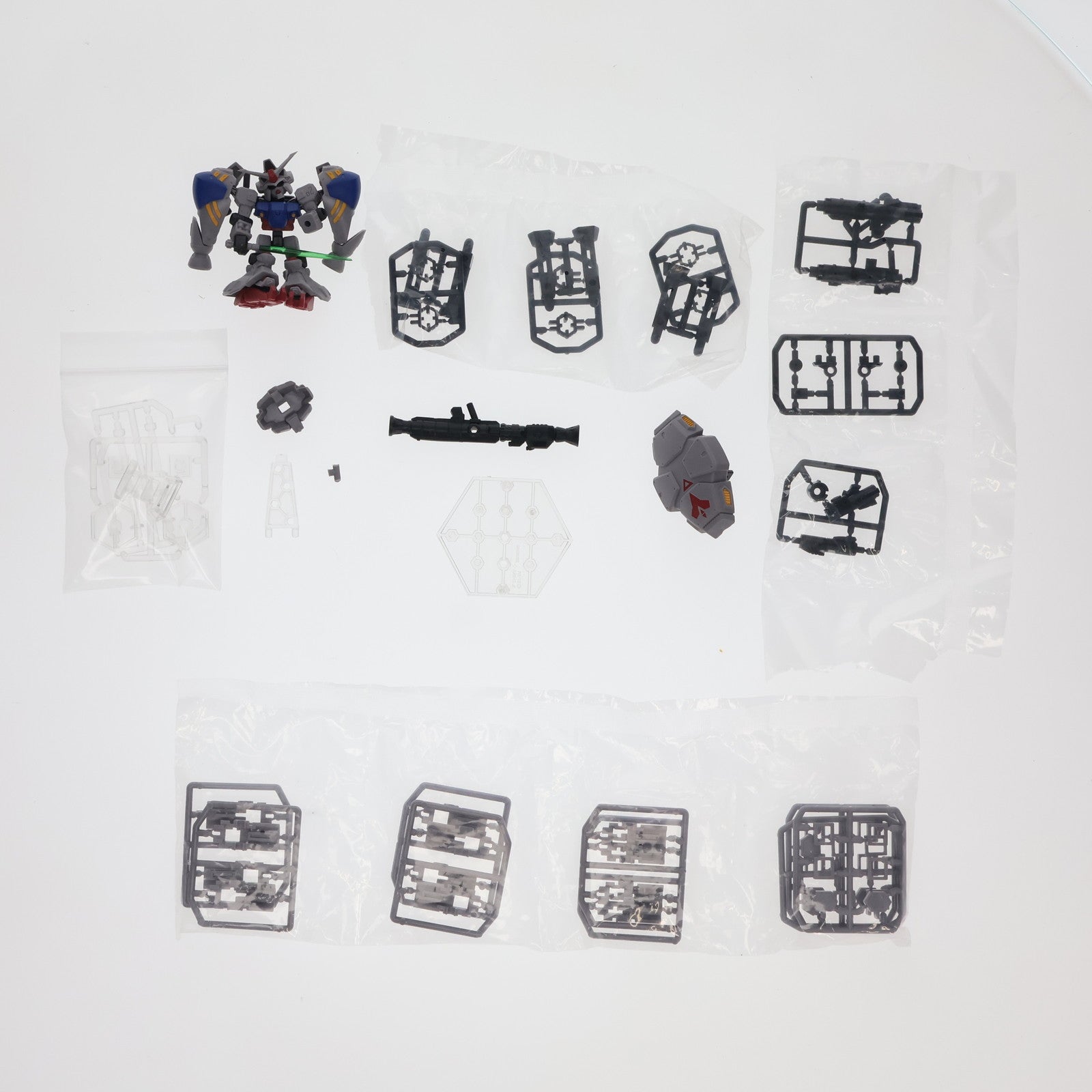【中古即納】[FIG] プレミアムバンダイ限定 機動戦士ガンダム MOBILE SUIT ENSEMBLE(モビルスーツ アンサンブル) EX36 ガンダム試作2号機&ザメルセット 機動戦士ガンダム0083 STARDUST MEMORY(スターダストメモリー) 完成品 可動フィギュア バンダイ(20220531)
