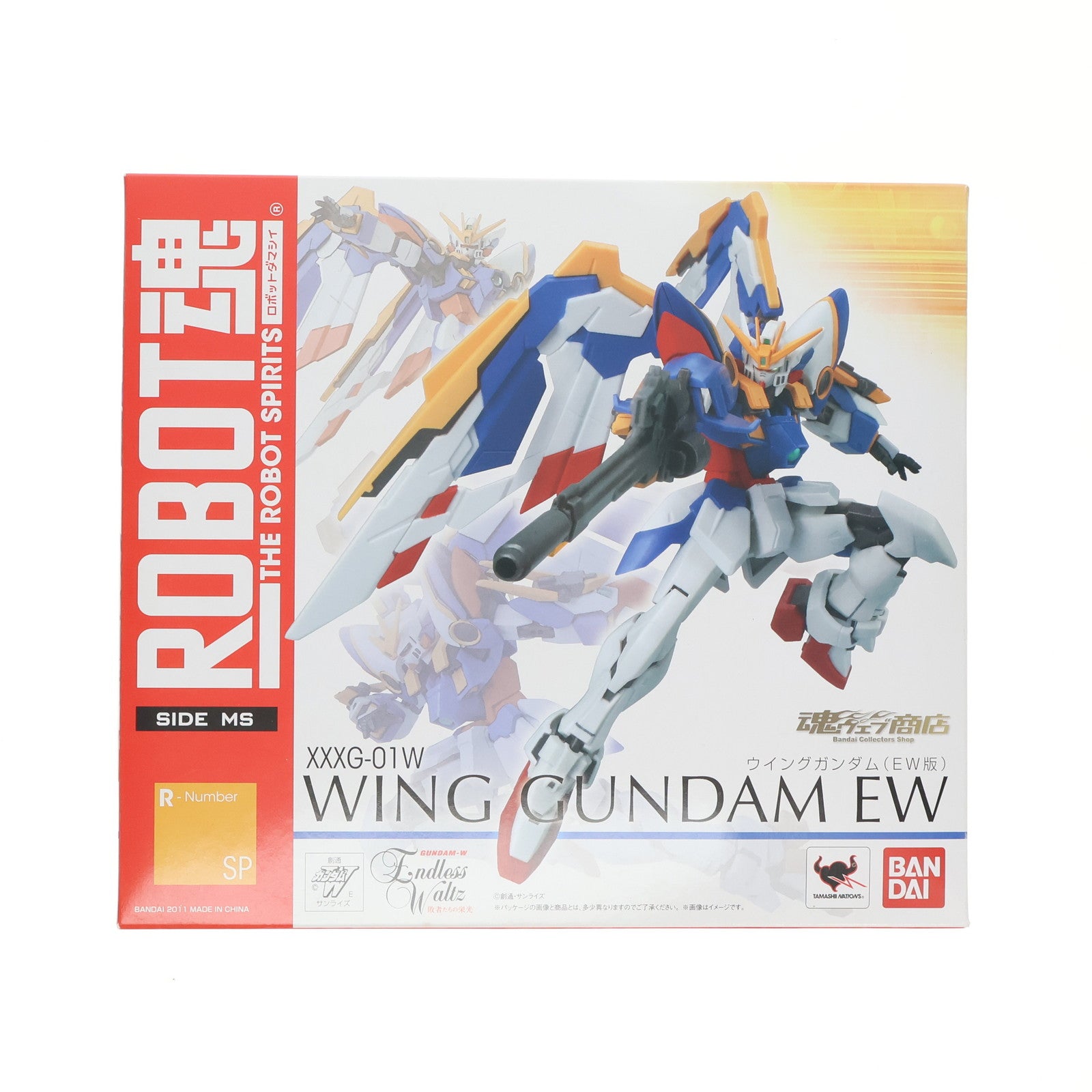 【中古即納】[FIG] ROBOT魂(SIDE MS) ウイングガンダム(EW版) 新機動戦記ガンダムW Endless Waltz(エンドレスワルツ) 完成品 可動フィギュア バンダイ(20111030)