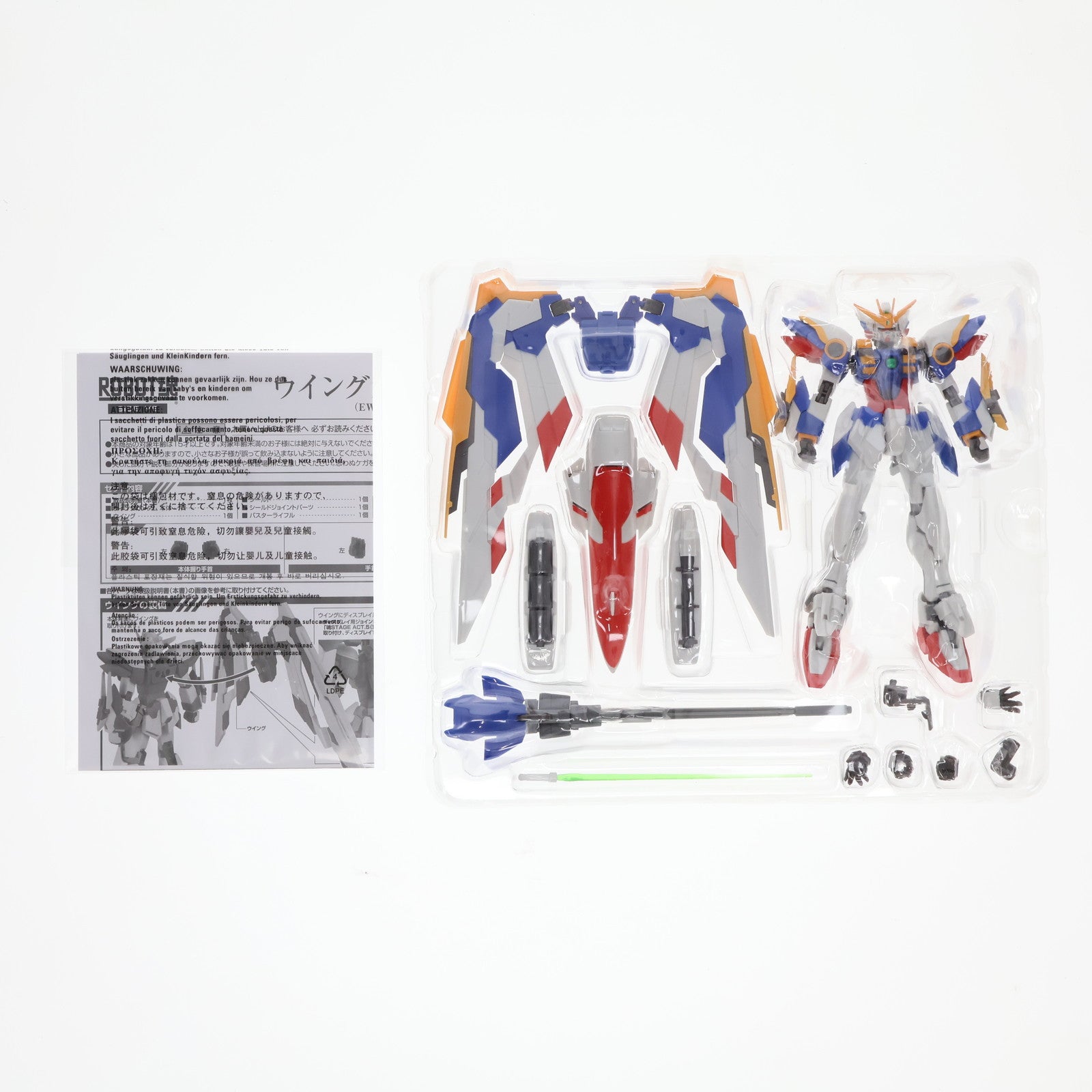 【中古即納】[FIG] ROBOT魂(SIDE MS) ウイングガンダム(EW版) 新機動戦記ガンダムW Endless Waltz(エンドレスワルツ) 完成品 可動フィギュア バンダイ(20111030)