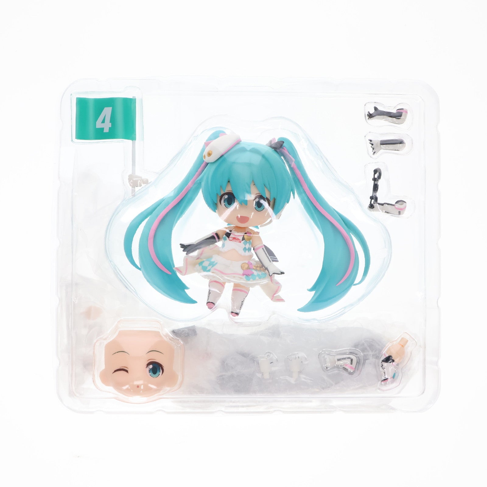 【中古即納】[FIG] ねんどろいど 1100 レーシングミク 2019Ver. 初音ミク GTプロジェクト 完成品 可動フィギュア グッドスマイルレーシング(20191014)