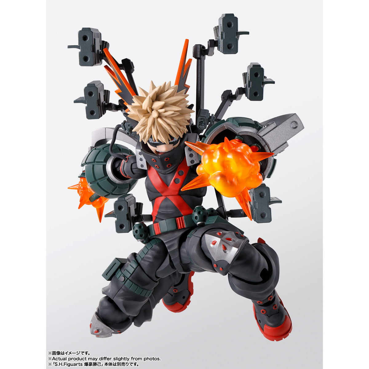 【中古即納】[FIG] S.H.Figuarts(フィギュアーツ) 緑谷出久&爆豪勝己(みどりやいずく&ばくごうかつき) PLUS ULTRA オプションパーツセット 僕のヒーローアカデミア フィギュア用アクセサリ バンダイスピリッツ(20250329)