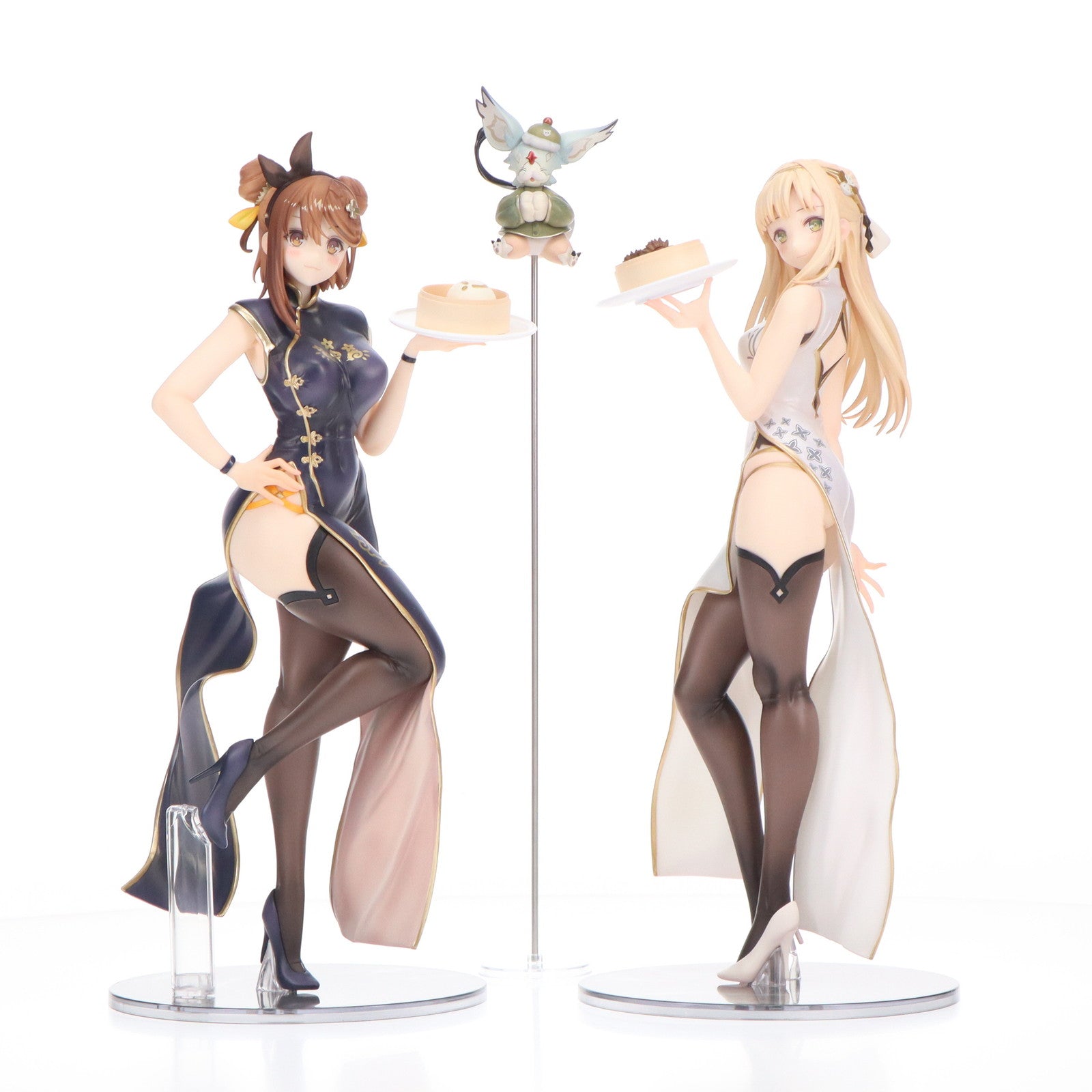 【中古即納】[FIG] ライザ&クラウディア チャイナドレスVer. ライザのアトリエ2 ～失われた伝承と秘密の妖精～ 1/6 完成品 フィギュア 一部店舗&オンラインショップ限定 Phat!(ファット・カンパニー)(20250331)