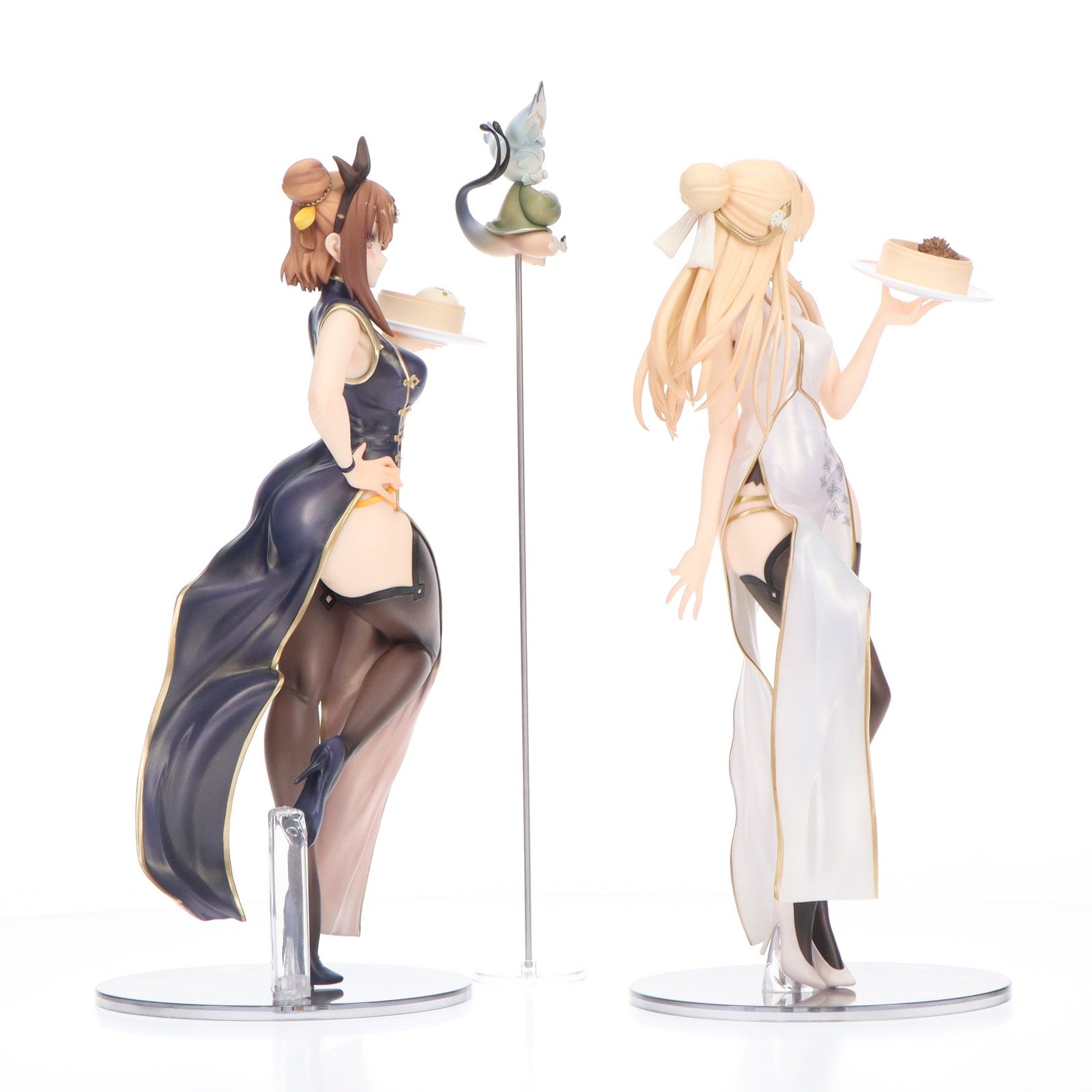 【中古即納】[FIG] ライザ&クラウディア チャイナドレスVer. ライザのアトリエ2 ～失われた伝承と秘密の妖精～ 1/6 完成品 フィギュア 一部店舗&オンラインショップ限定 Phat!(ファット・カンパニー)(20250331)