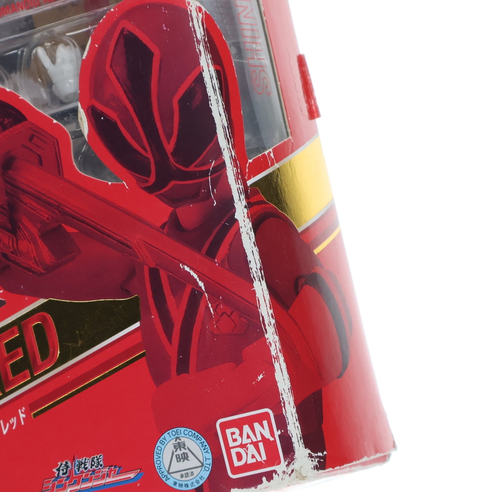 【中古即納】[FIG] S.H.Figuarts(フィギュアーツ) シンケンレッド 侍戦隊シンケンジャー 完成品 可動フィギュア バンダイ(20110723)