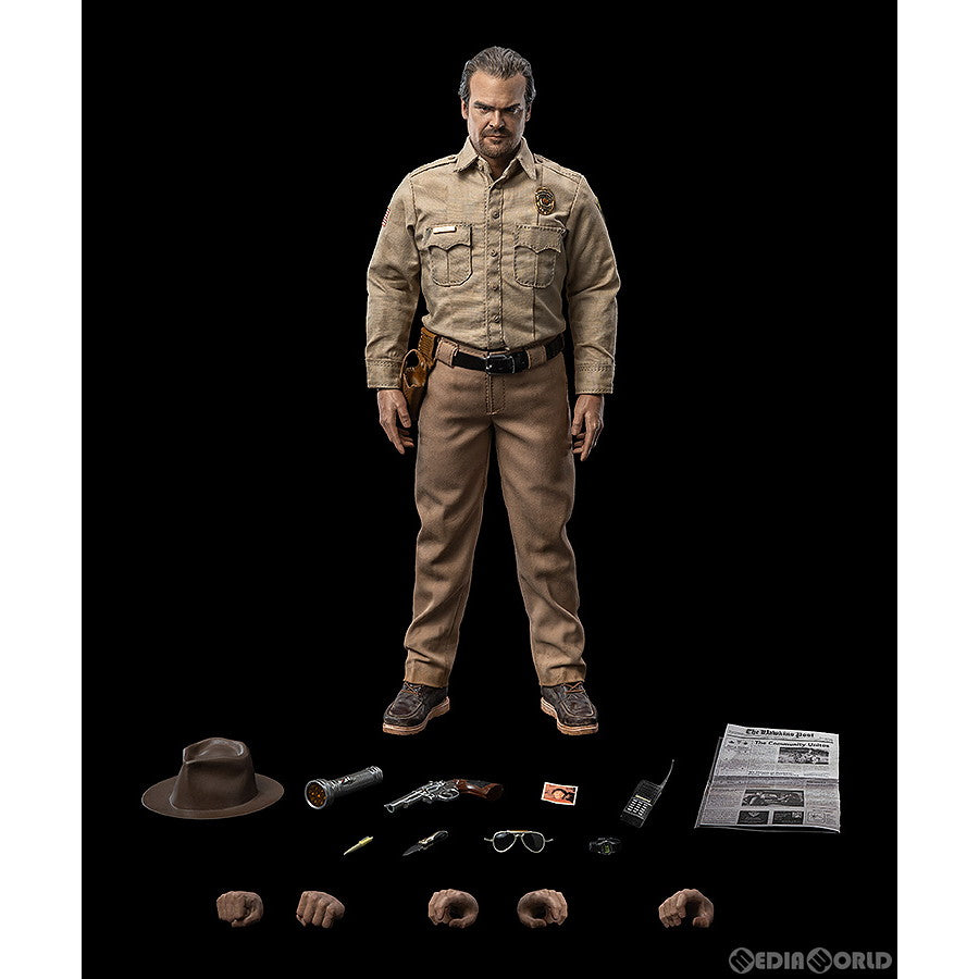 【中古即納】[FIG] ジム・ホッパー(シーズン1) Stranger Things(ストレンジャー・シングス) 未知の世界 1/6 完成品 可動フィギュア threezero(スリーゼロ)/グッドスマイルカンパニー(20250228)