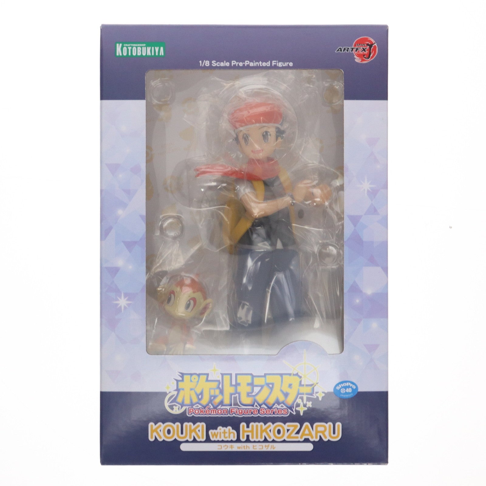 【中古即納】[FIG] ARTFX J コウキ with ヒコザル ポケットモンスター 1/8 完成品 フィギュア(PV026) コトブキヤ(20220728)