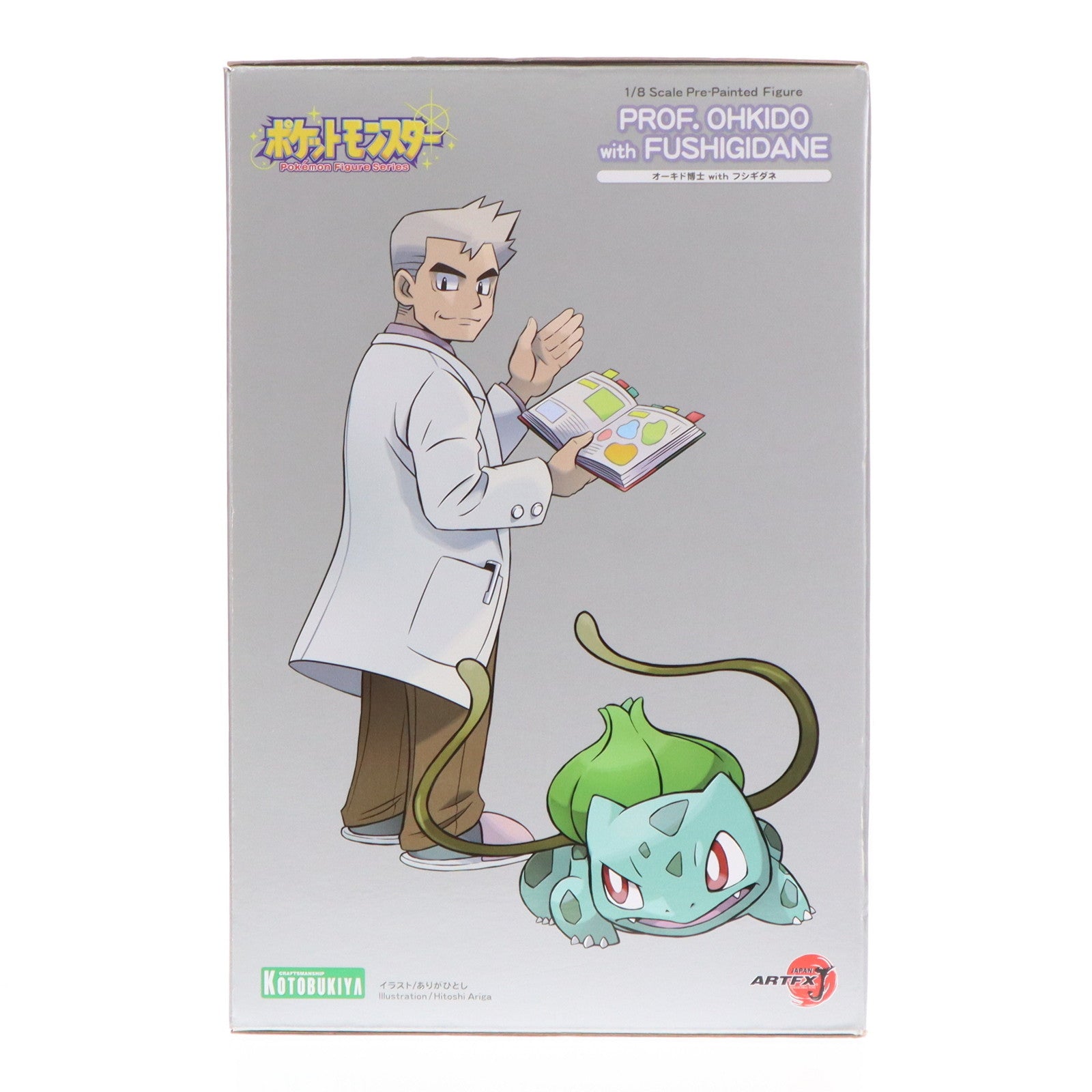 【中古即納】[FIG] ARTFX J オーキド博士 with フシギダネ ポケットモンスター 1/8 完成品 フィギュア(PP839) コトブキヤ(20191227)
