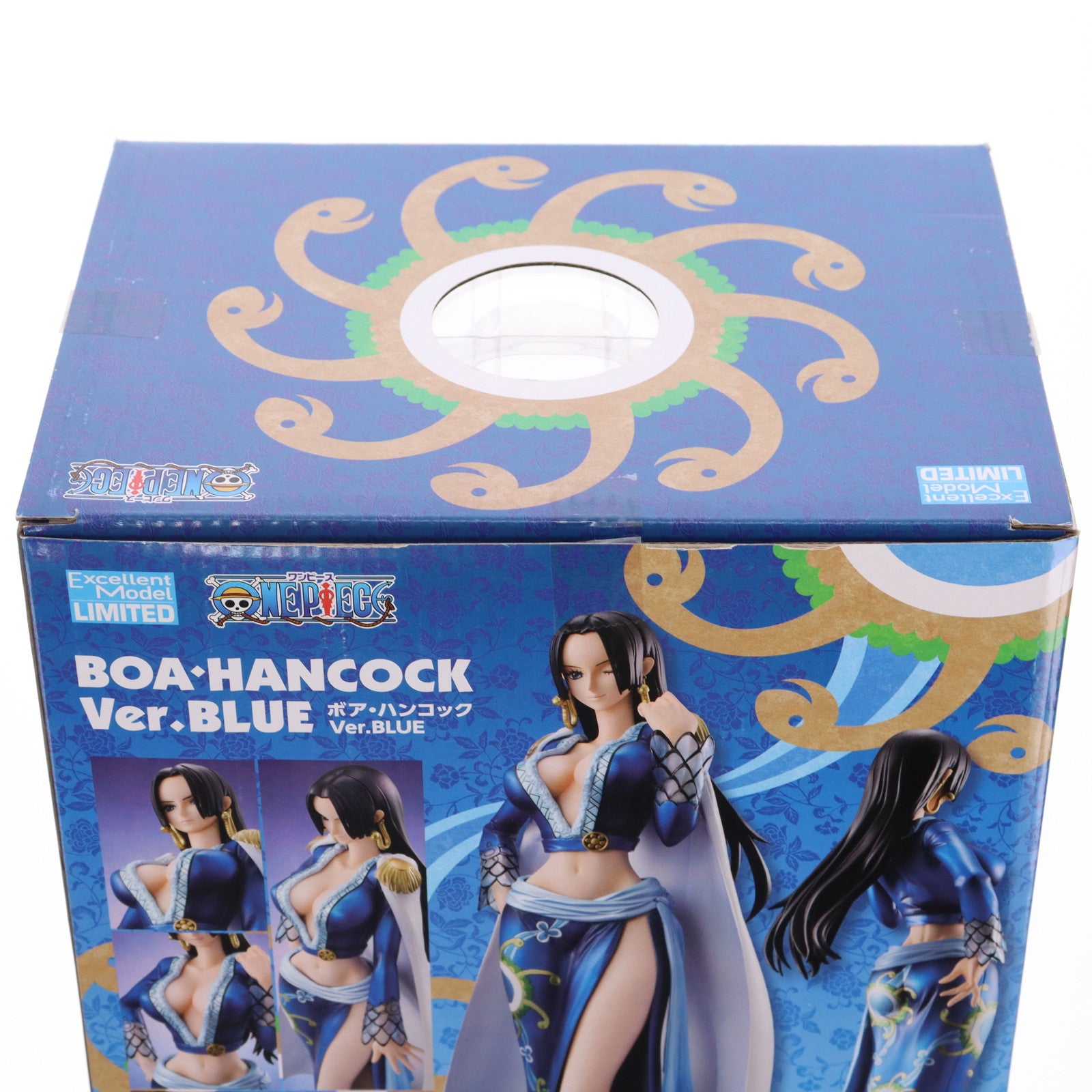 【中古即納】[FIG] 宮沢模型限定 Portrait.Of.Pirates P.O.P NEO-EX ボア・ハンコック Ver.BLUE ONE PIECE(ワンピース) 1/8 完成品 フィギュア メガハウス(20130330)