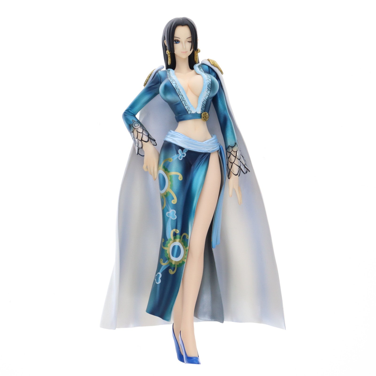 【中古即納】[FIG] 宮沢模型限定 Portrait.Of.Pirates P.O.P NEO-EX ボア・ハンコック Ver.BLUE ONE PIECE(ワンピース) 1/8 完成品 フィギュア メガハウス(20130330)