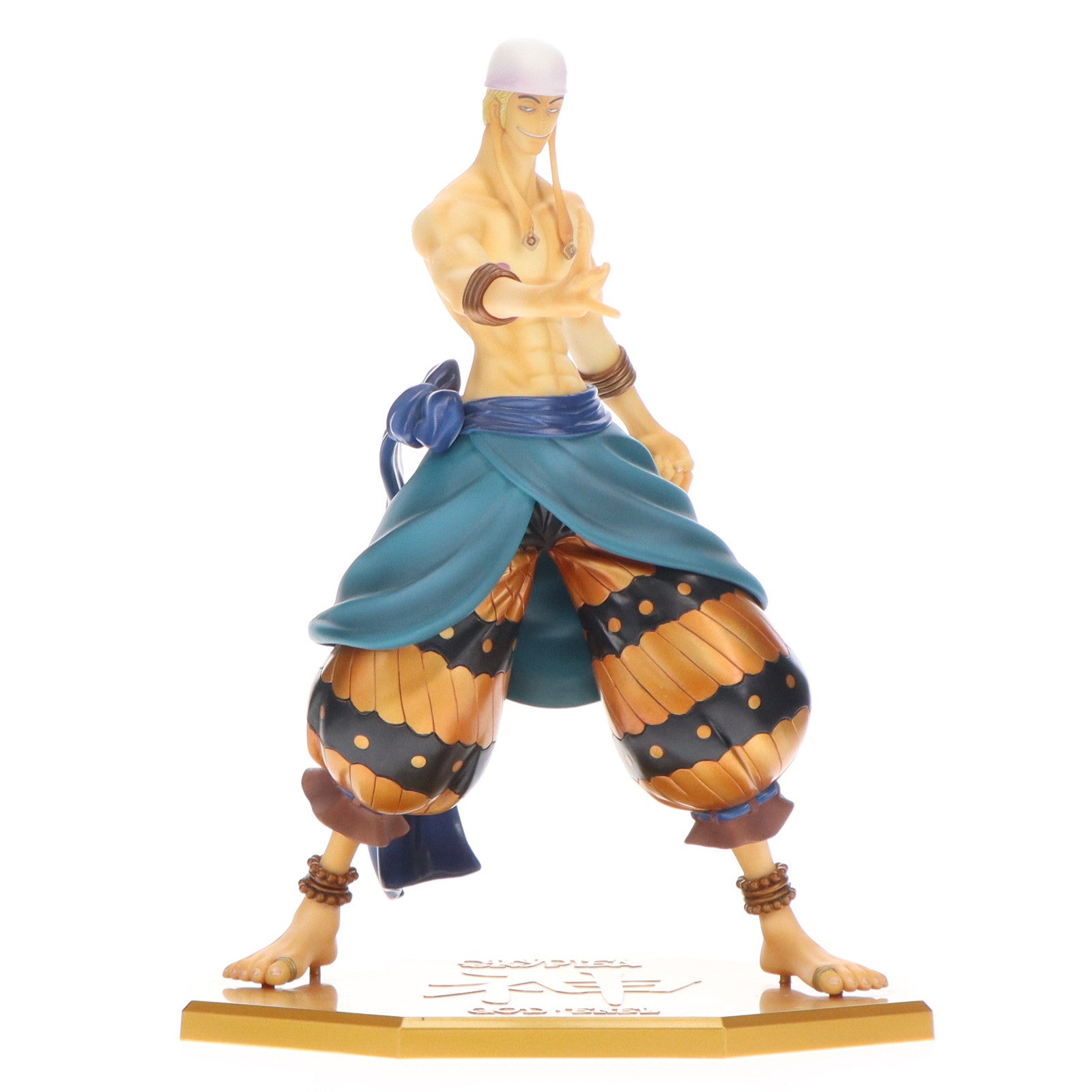 【中古即納】[FIG] Portrait.Of.Pirates P.O.P NEO-DX 神・エネル ONE PIECE(ワンピース) 1/8 完成品 フィギュア メガハウス(20111001)