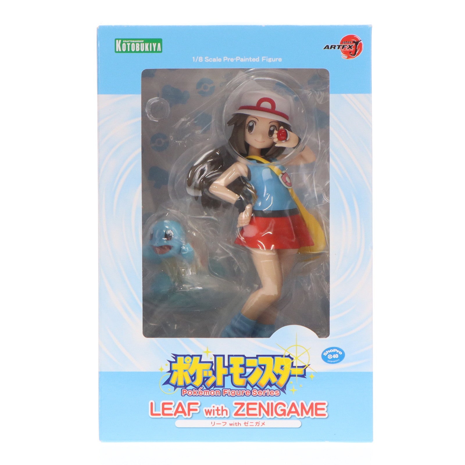 【中古即納】[FIG] ARTFX J リーフ with ゼニガメ ポケットモンスター ファイアレッド・リーフグリーン 1/8 完成品 フィギュア(PP817) コトブキヤ(20190928)
